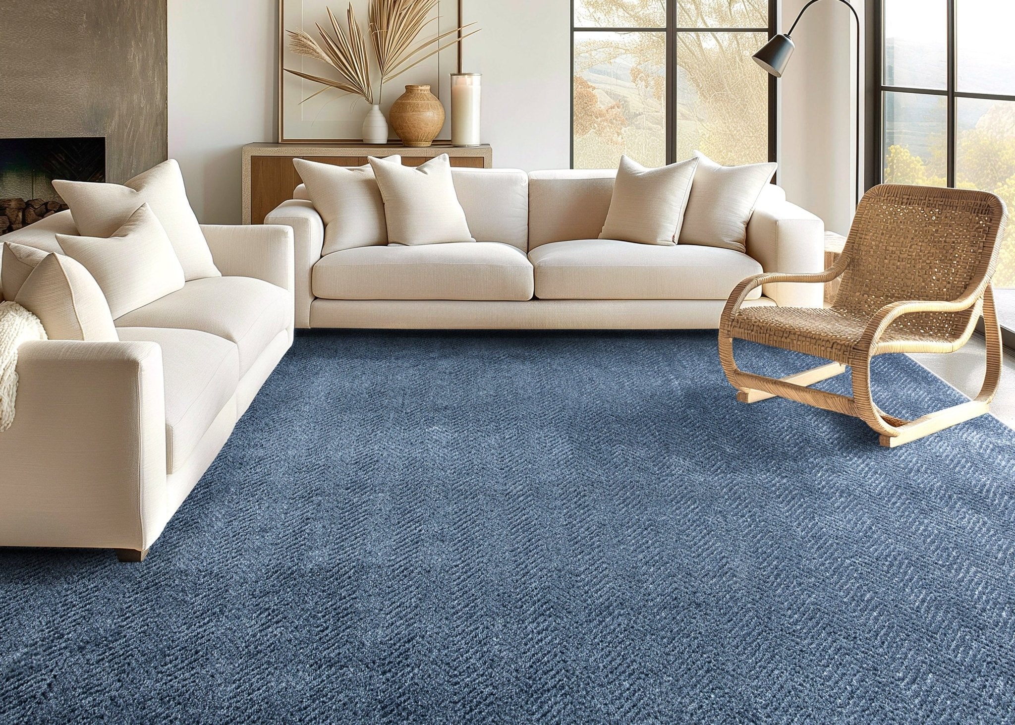 Pompeii Ivory Custom Rug - Ultra Soft, Easy Clean Pile & Personalized Sizes for Your Home、mySite、gigharbornorthrealestate