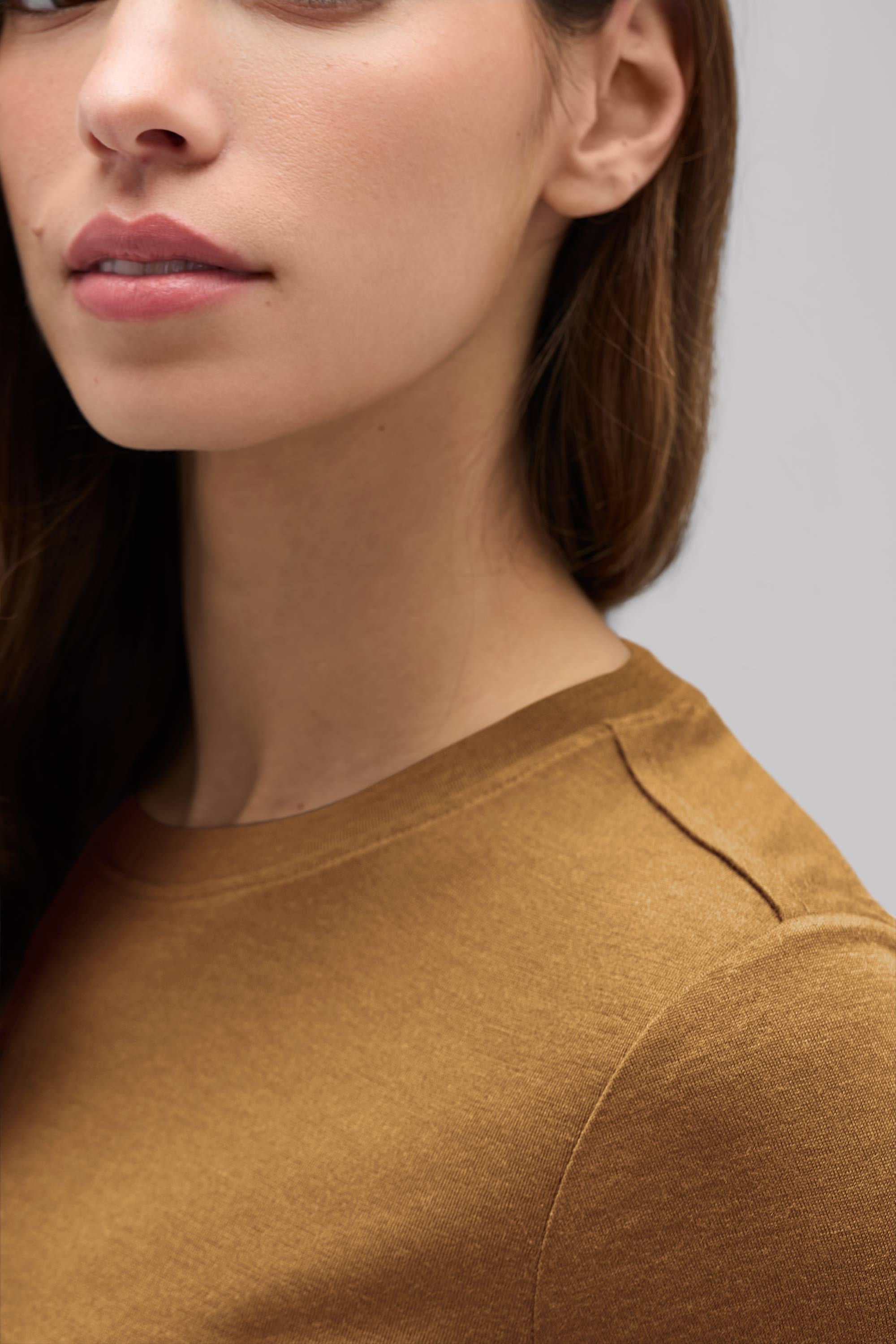 Women's Slim Merino Crew Neck T-Shirt、mySite、noshort