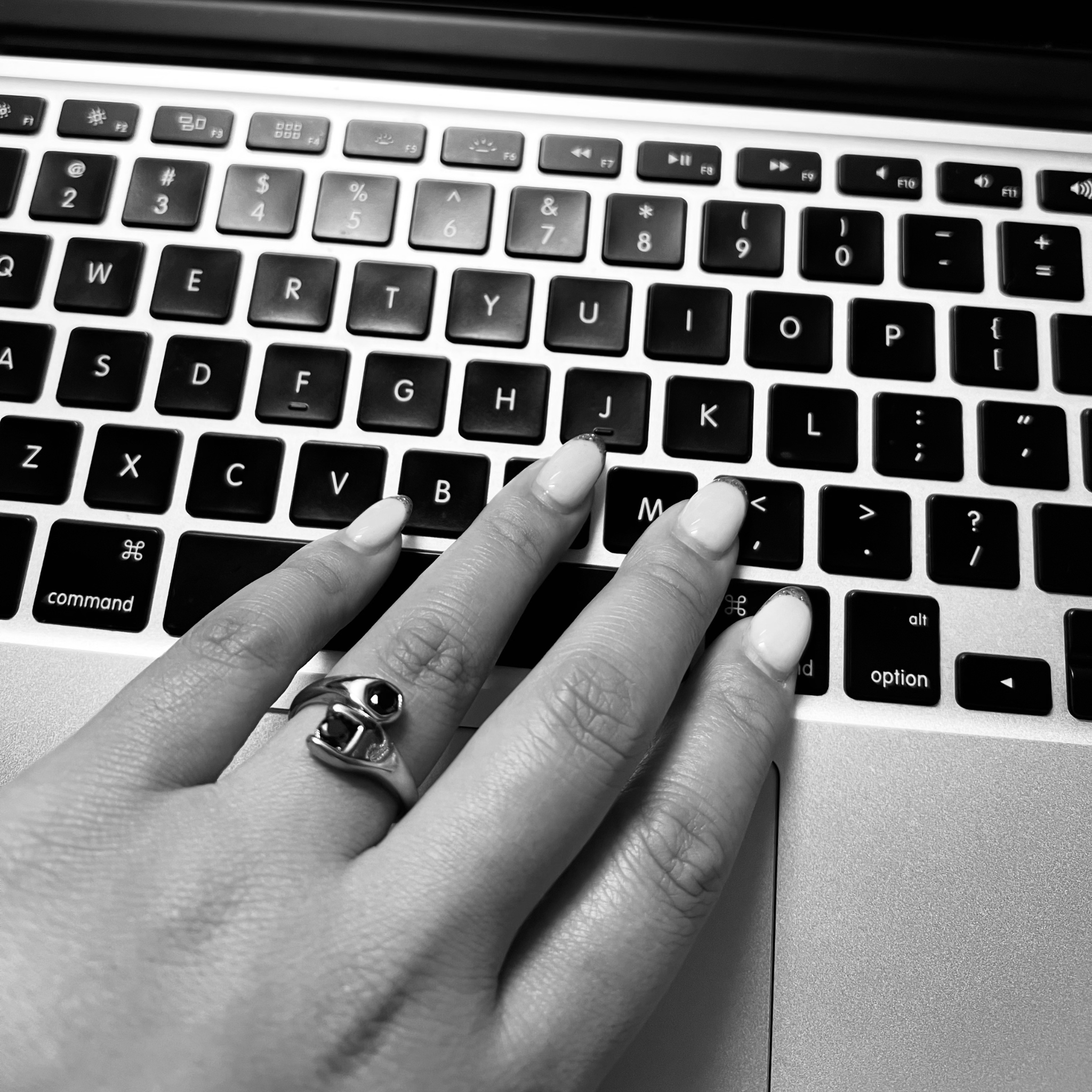 CZ Wrench Polished Stainless Steel Ring / SCR3075、mySite、dreamappss