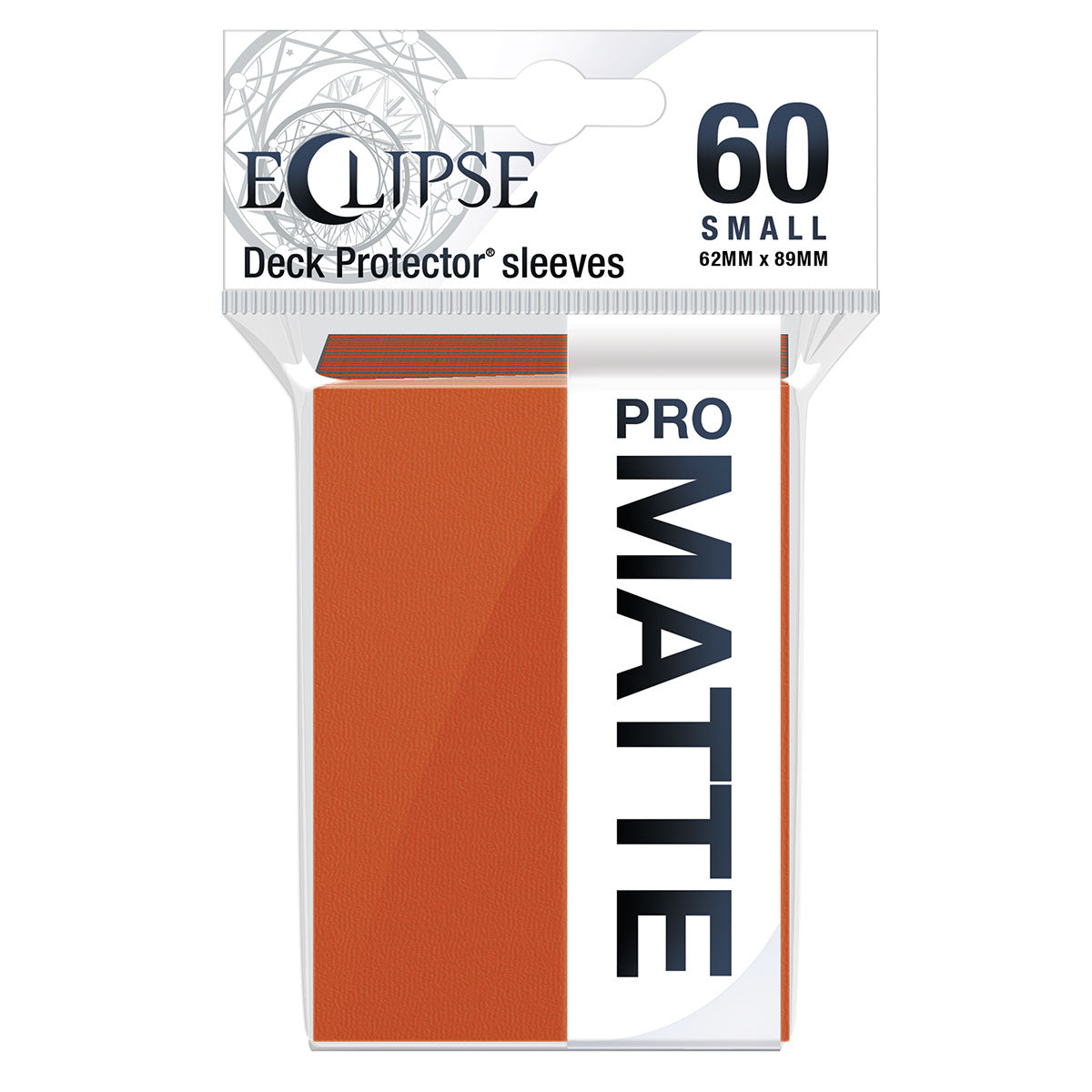 Ultra PRO Eclipse Matte Small Sleeves - Pumpkin Orange (60)、mySite、waistdrama