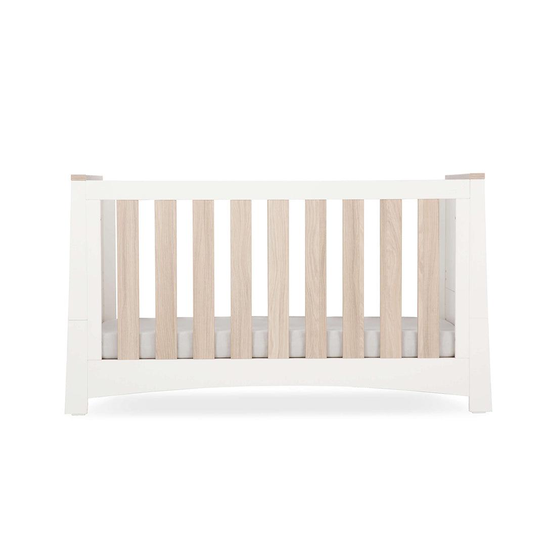  CuddleCo Ada Cot Bed - White/Ash、mySite、merchandisen