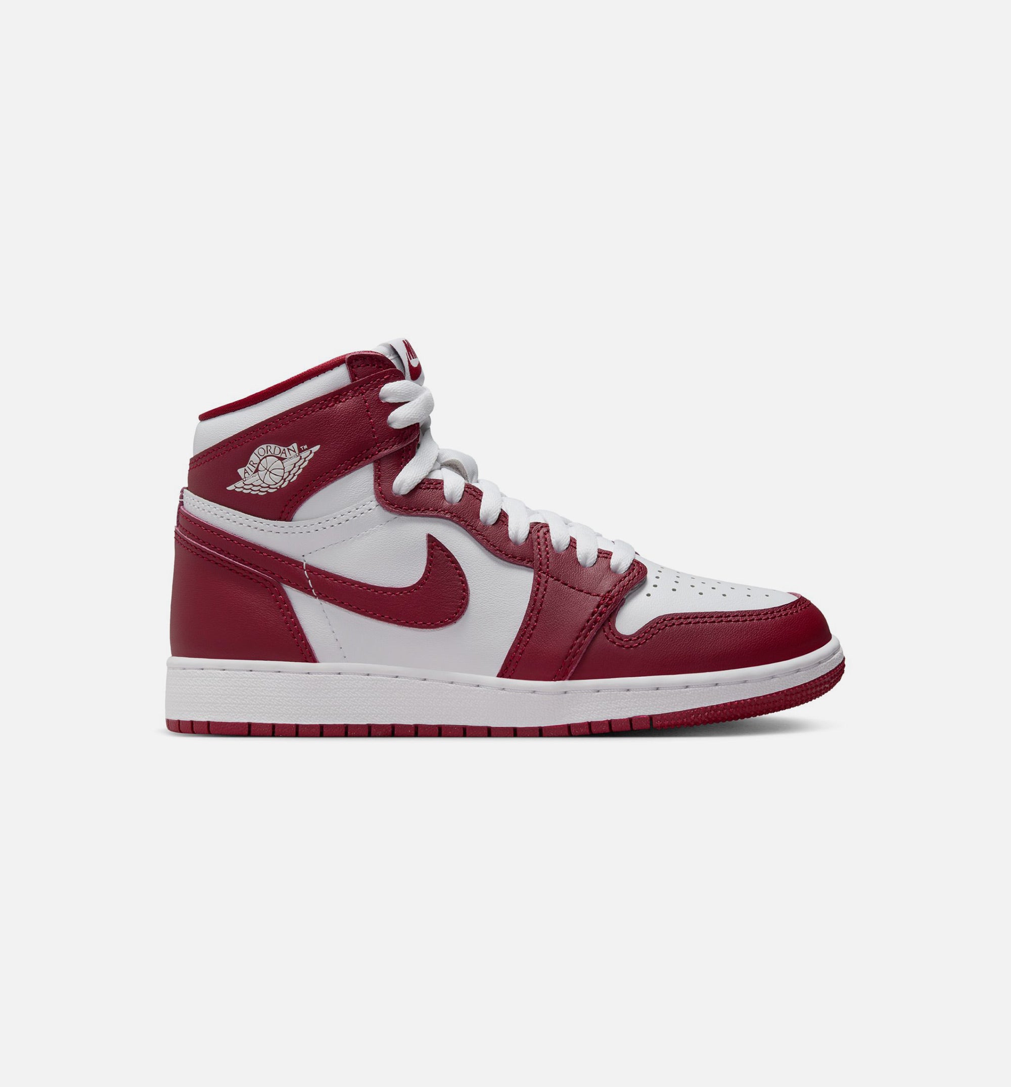 Air Jordan 1 Retro High OG Artisanal Red Grade School Lifestyle Shoe - White/Team Red、mySite、dreamappss