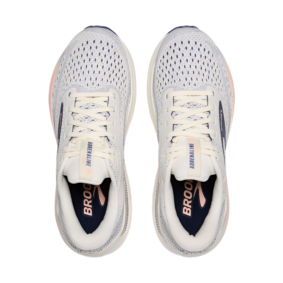  Brooks Women's Adrenaline GTS 24 Lightweight Road Running Shoe - Grey/Blue Ribbon/Peach、mySite、preschool7hills