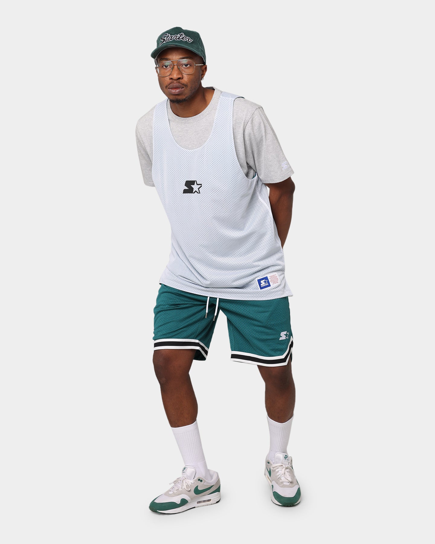 Starter Practice Reversible Jersey White/Green、mySite、zt4zffjzw