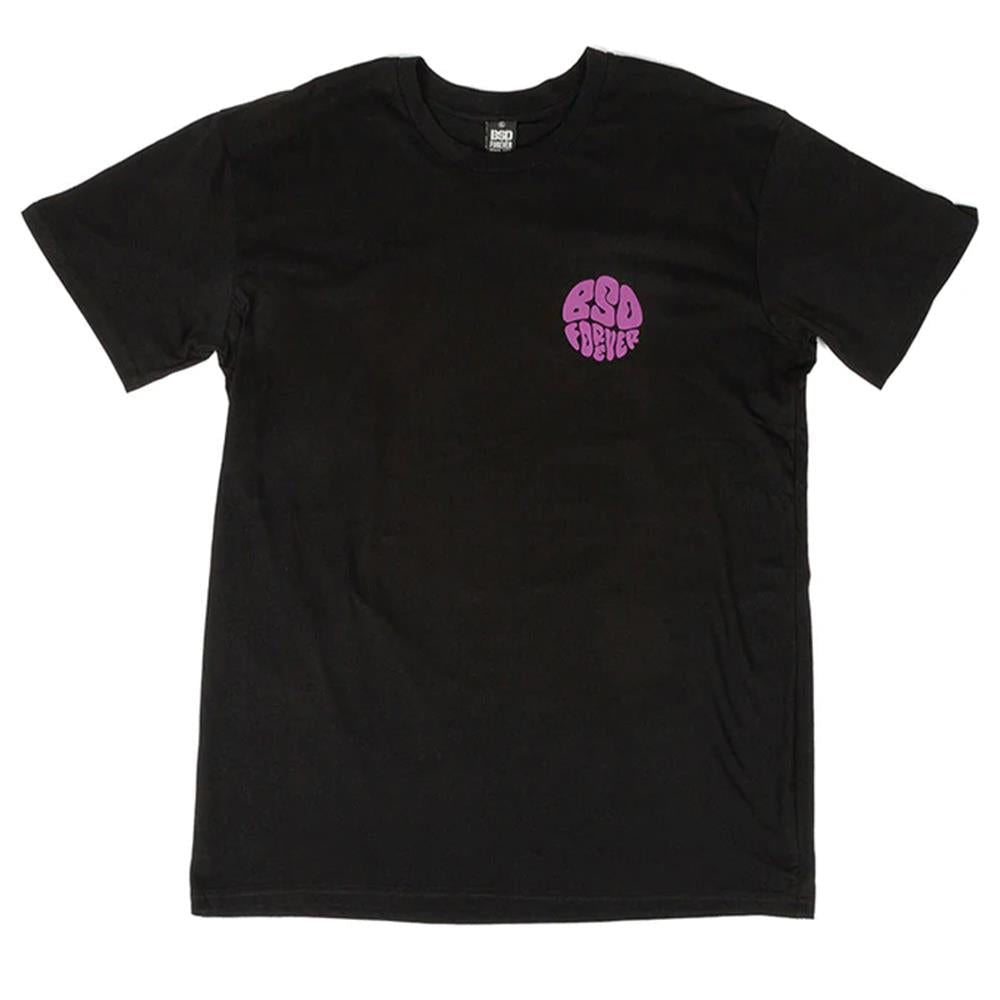  BSD Psyched Out T-Shirt - Black、mySite、merchandisen
