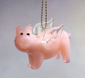 Murano Glass Handblown Piggy Assortment、mySite、g9winljtr