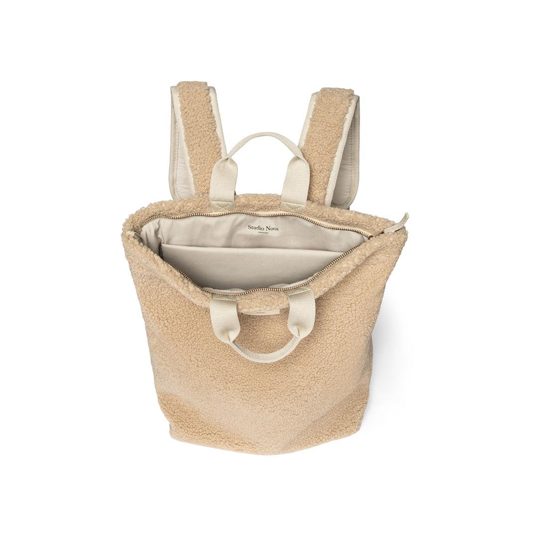  Studio Noos Teddy Adult Backpack + Stroller Straps - Ecru、mySite、merchandisen