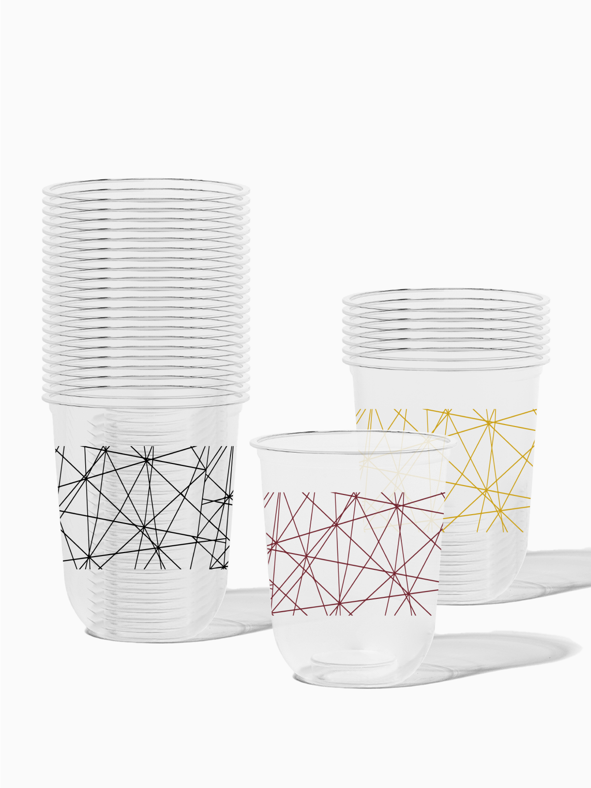 Abstract Lines - NATURAL Arc 16oz、mySite、camillekostekn