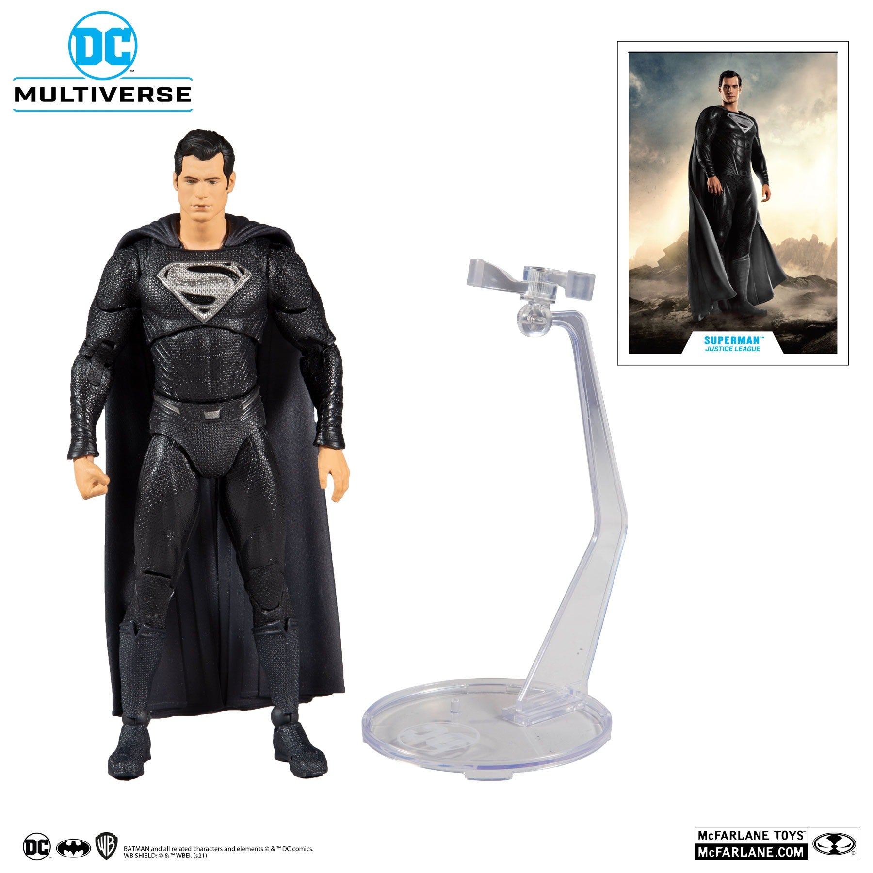 DC Multiverse Superman (Justice League - Black Suit)、mySite、hgirdovlk