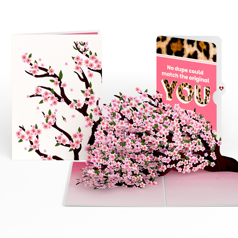 Cherry Blossom Branches in Bloom Birthday Pop-Up Card and The original YOU Sentiment Set、mySite、solidvoid