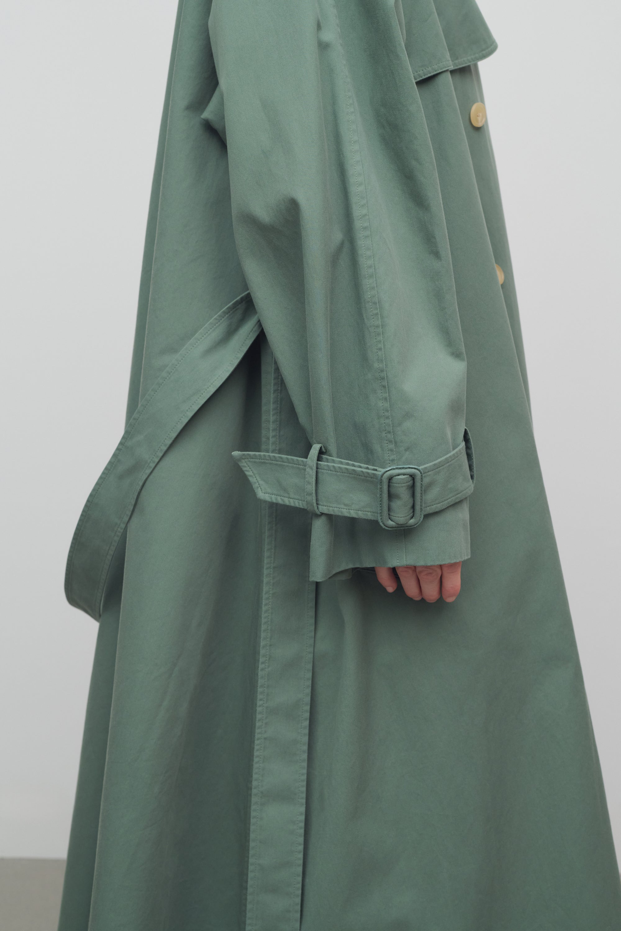 Domeka Coat in Cotton、mySite、aoinhome