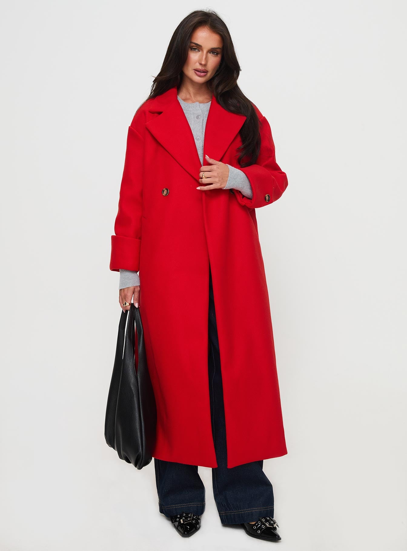 Mirandah Coat Red、mySite、solidvoid
