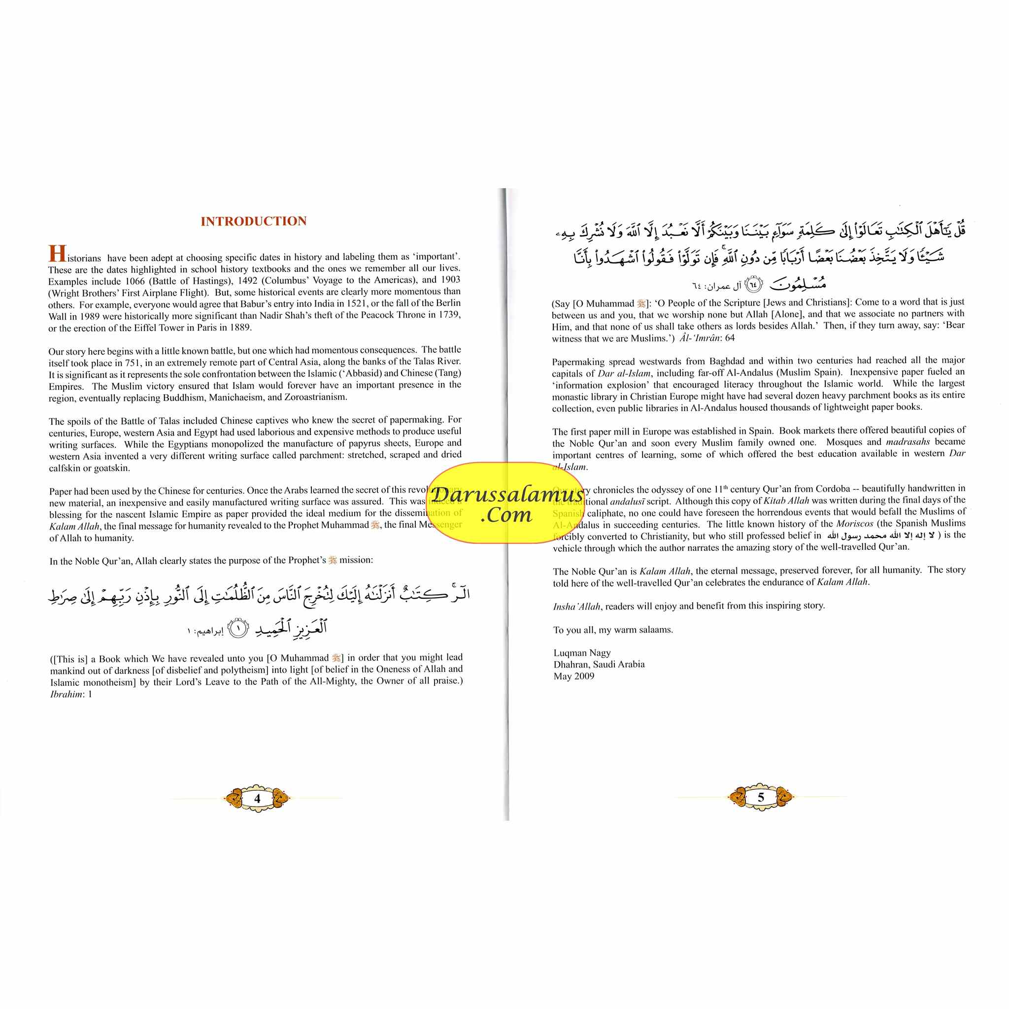 The Well Traveled Quran A Celebration of the Endurance of Kalam Allah By Luqman Nagy、mySite、topwebapps