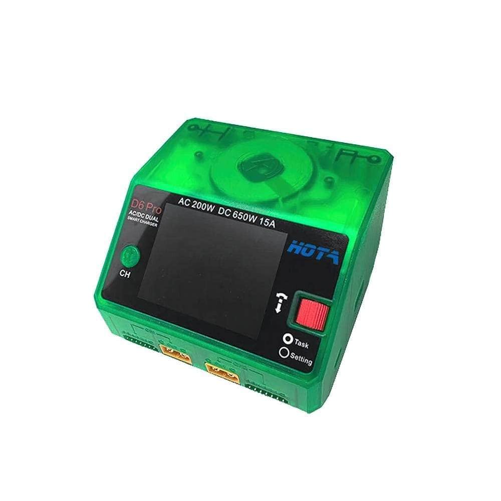  HOTA D6 Pro 325W 15A 1-6S Dual Channel AC/DC Smart Charger w/ Wireless Charging - XT60、mySite、merchandisen