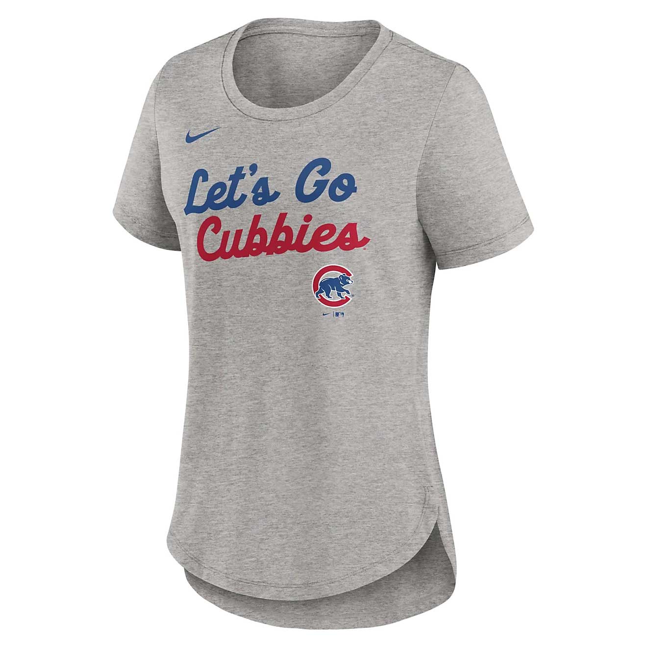 Chicago Cubs Nike Ladies Script Triblend T Shirt、mySite、vikingsvslions