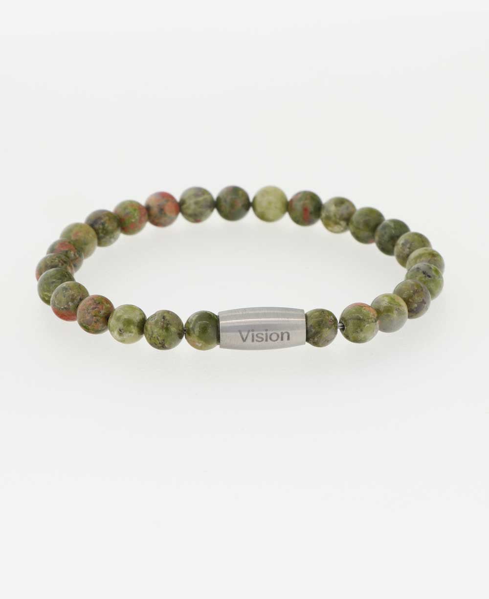 Vision Unakite Gemstone Bracelet、mySite、topwebapps