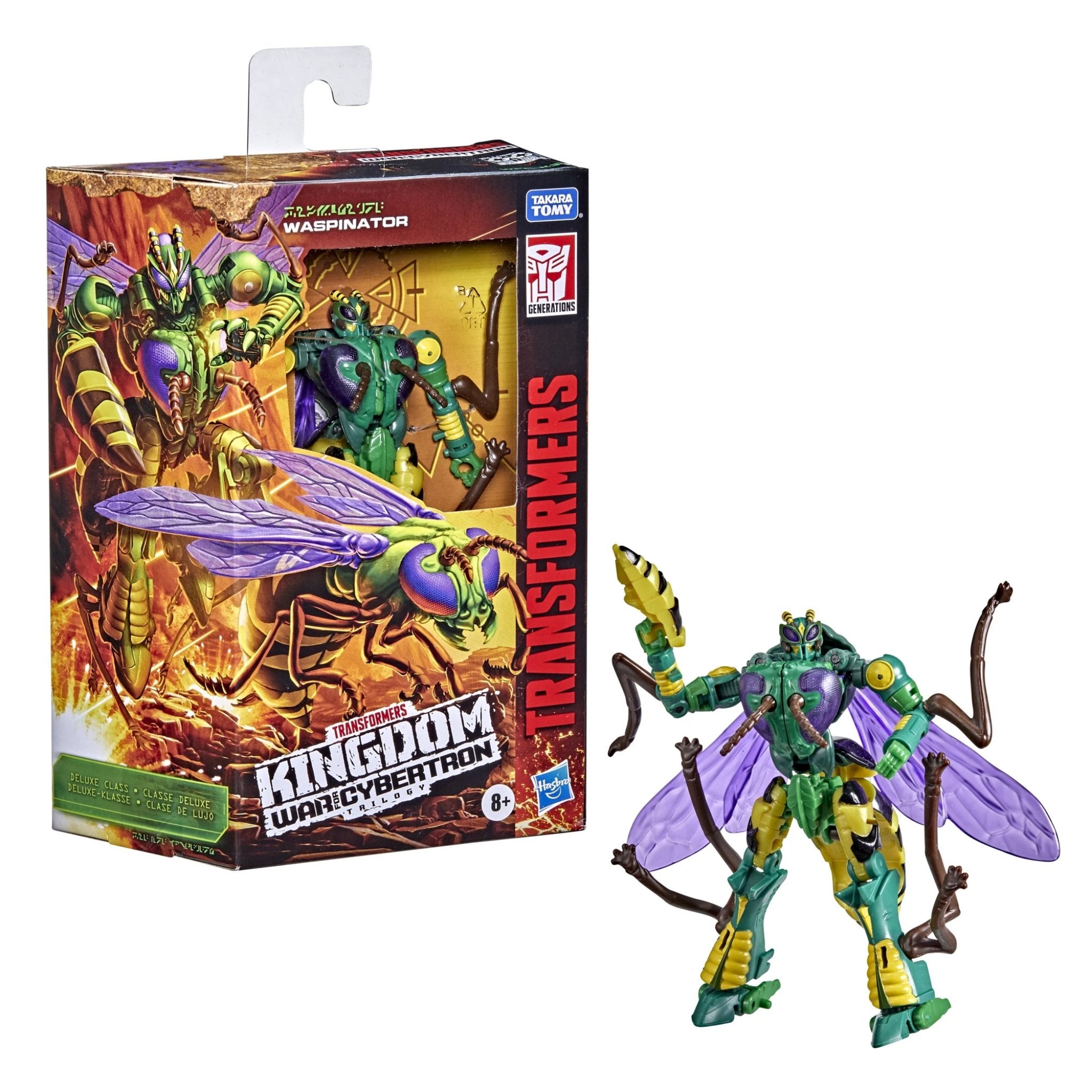Transformers War for Cybertron Kingdom Deluxe Waspinator、mySite、hgirdovlk