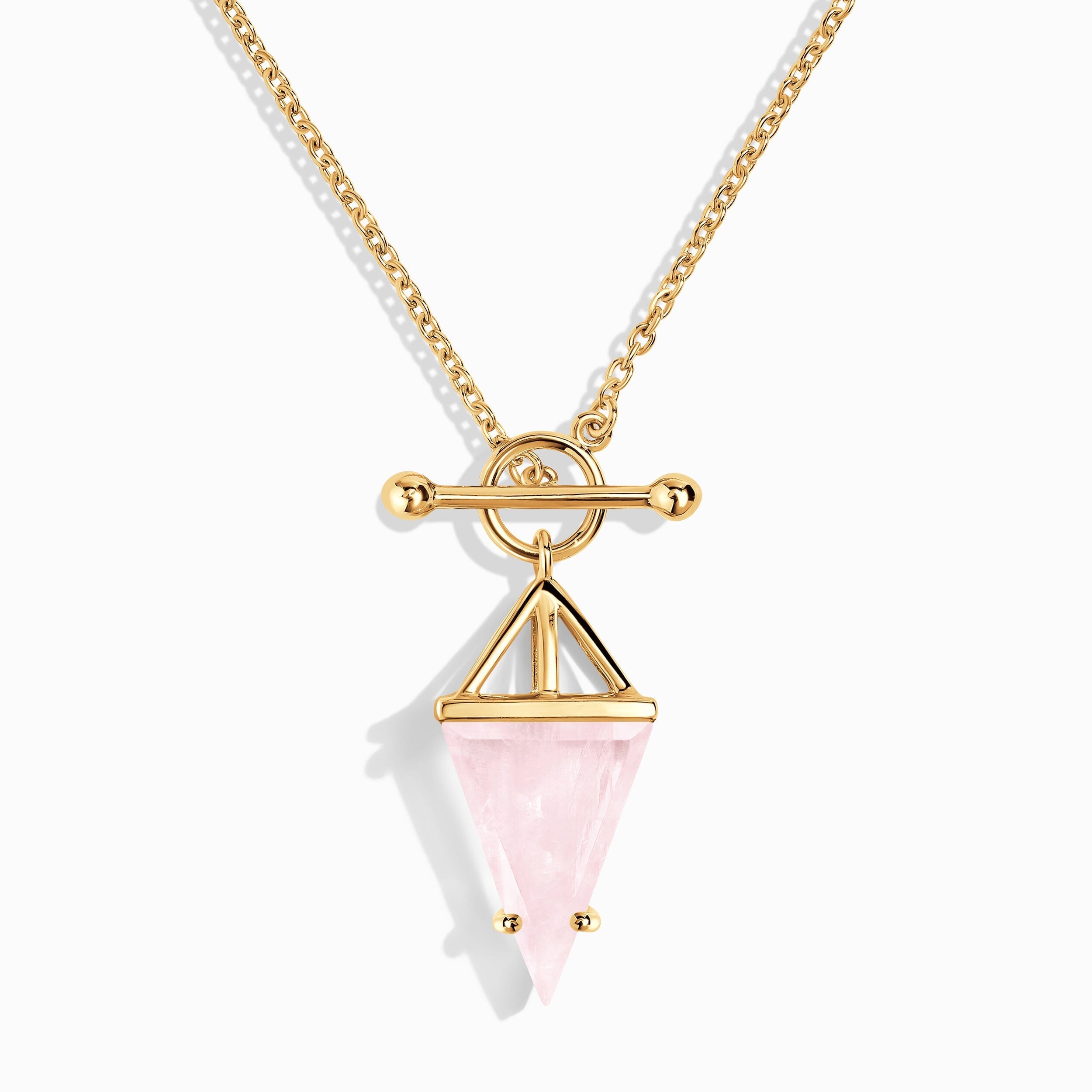 Rose Quartz Necklace - Heroine T-Lock、mySite、hinf8tx79