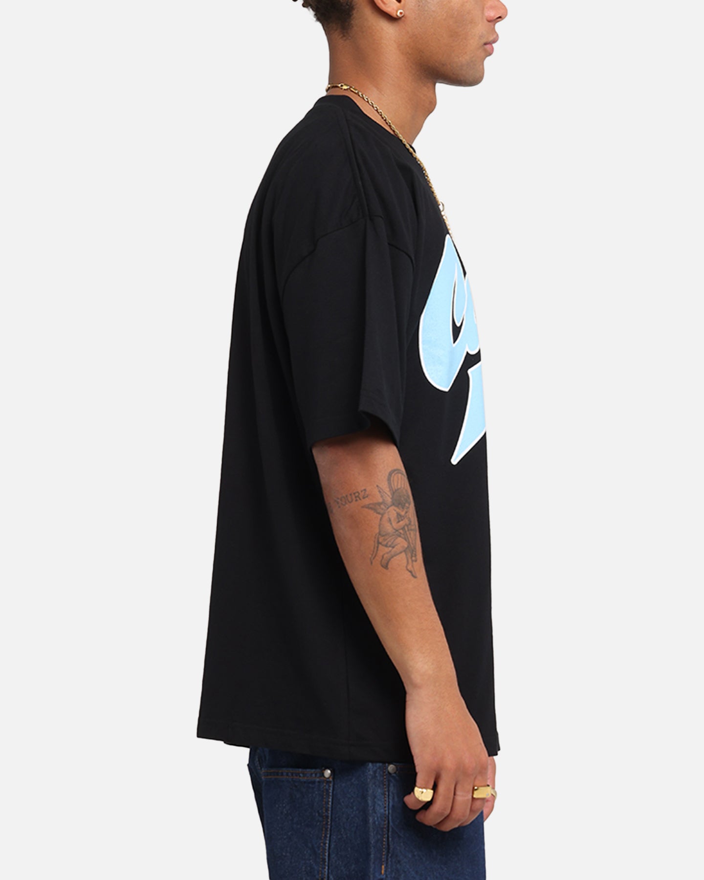 Carre Slugger Script T-Shirt Black、mySite、zt4zffjzw