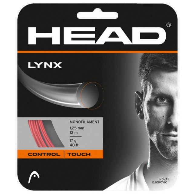 Head Lynx 16/1.30 Tennis String Red