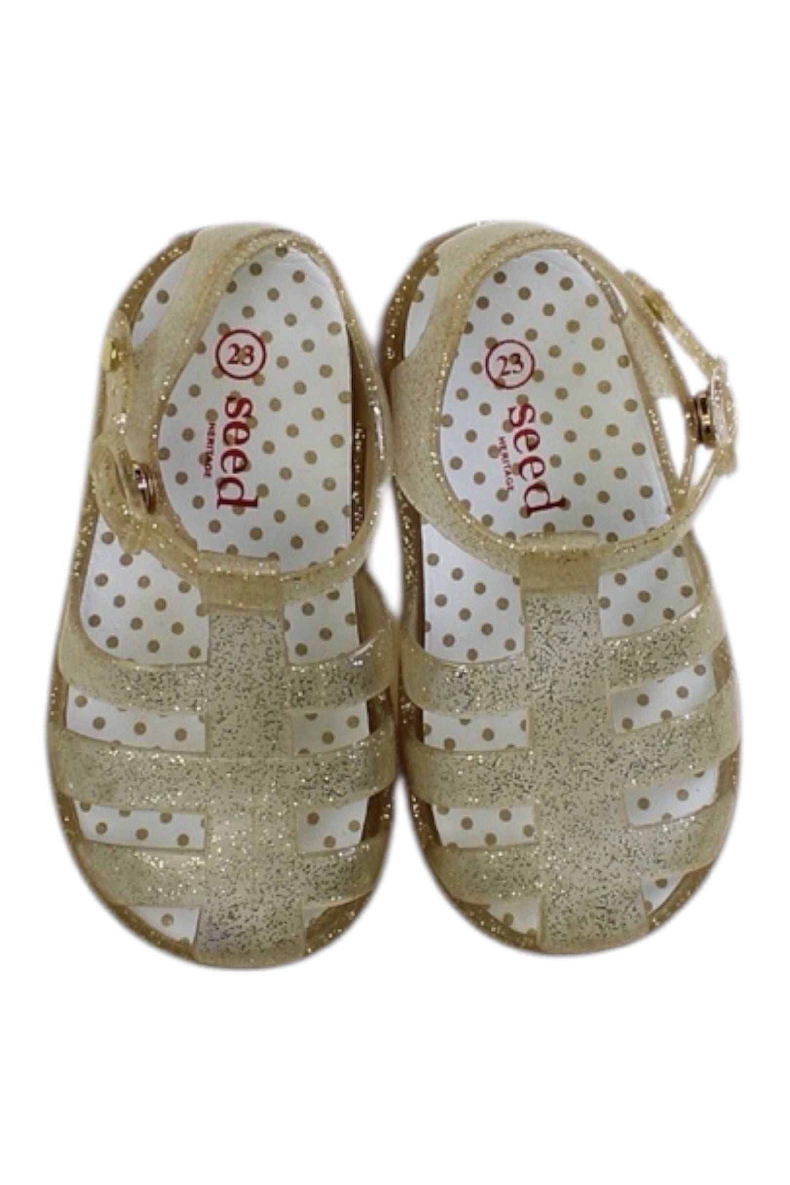 Seed Glitter Sandals EU23、mySite、g9winljtr