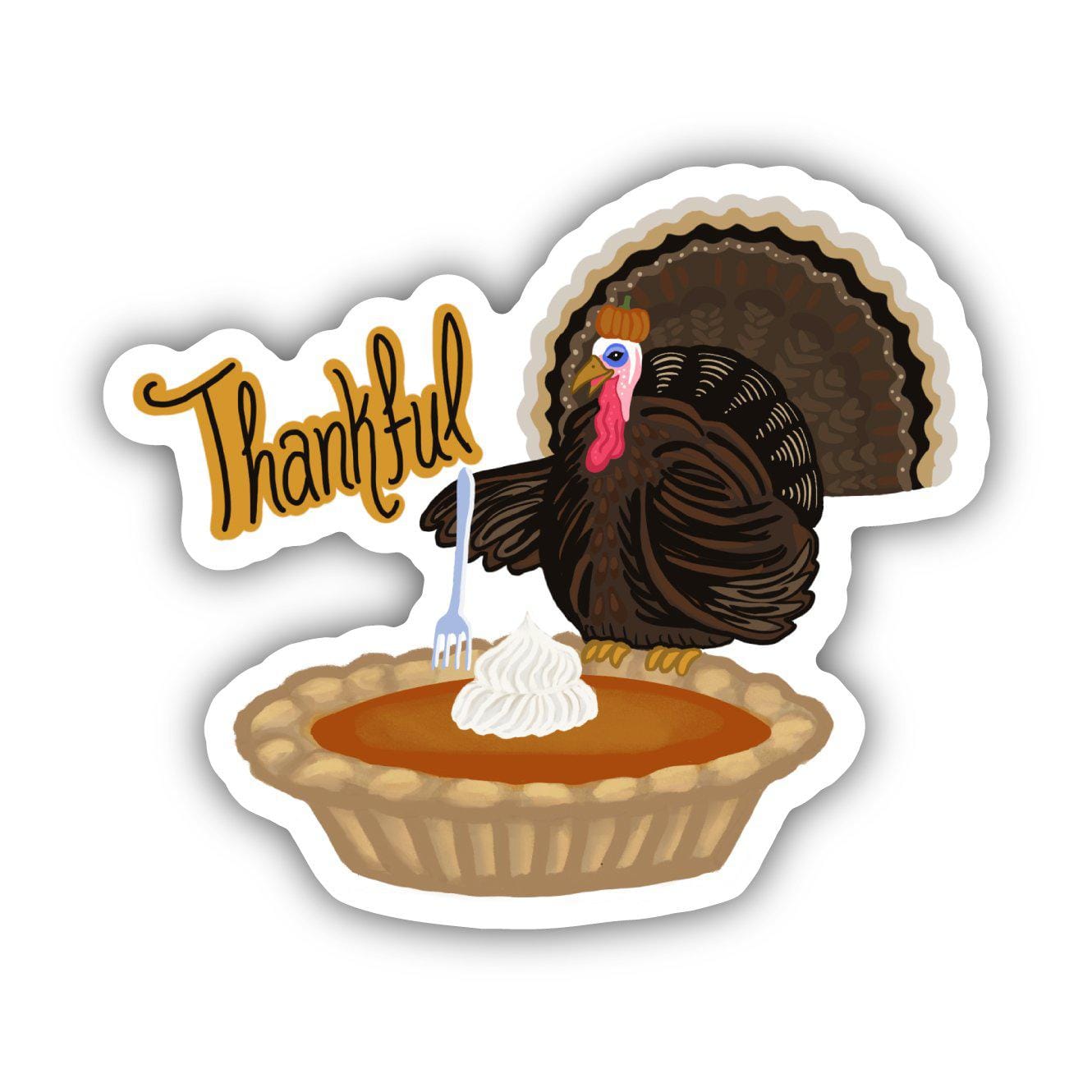  Thankful Turkey - Holiday Sticker、mySite、elrpsem3k