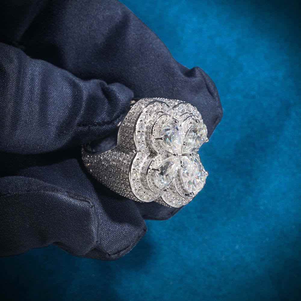 Four Leaf Clover Ring 14K Gold、mySite、hinf8tx79