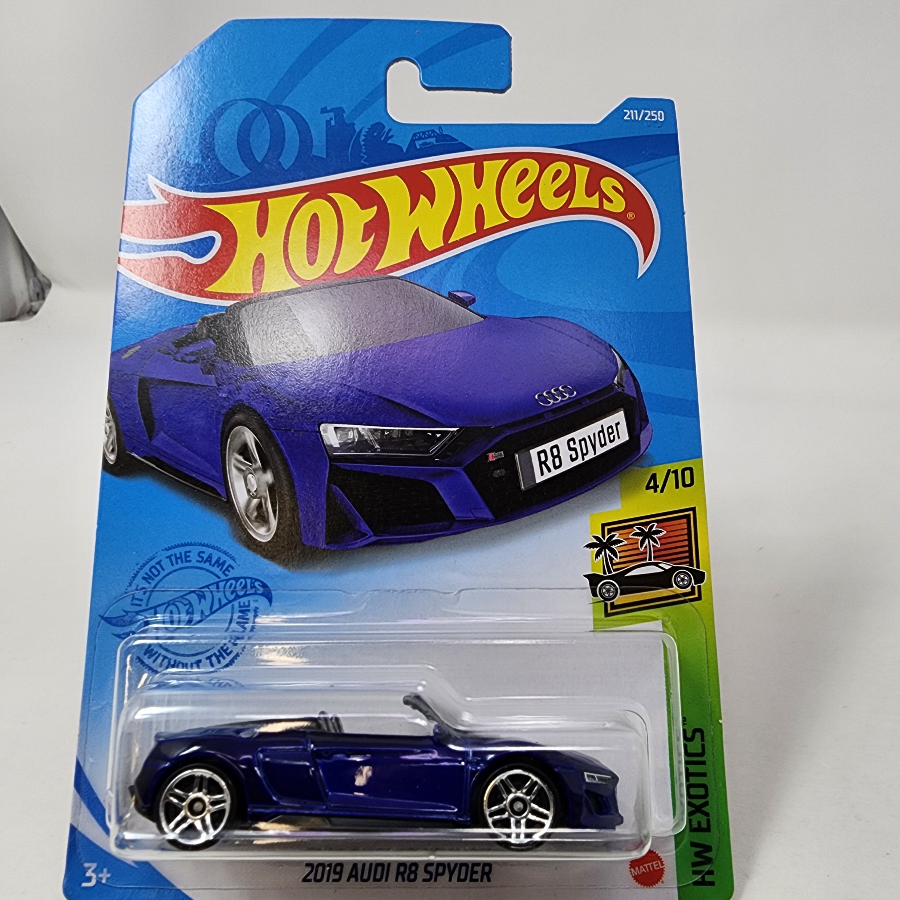 2019 Audi R8 Spyder #211 * Blue * 2021 Hot Wheels、mySite、hgirdovlk