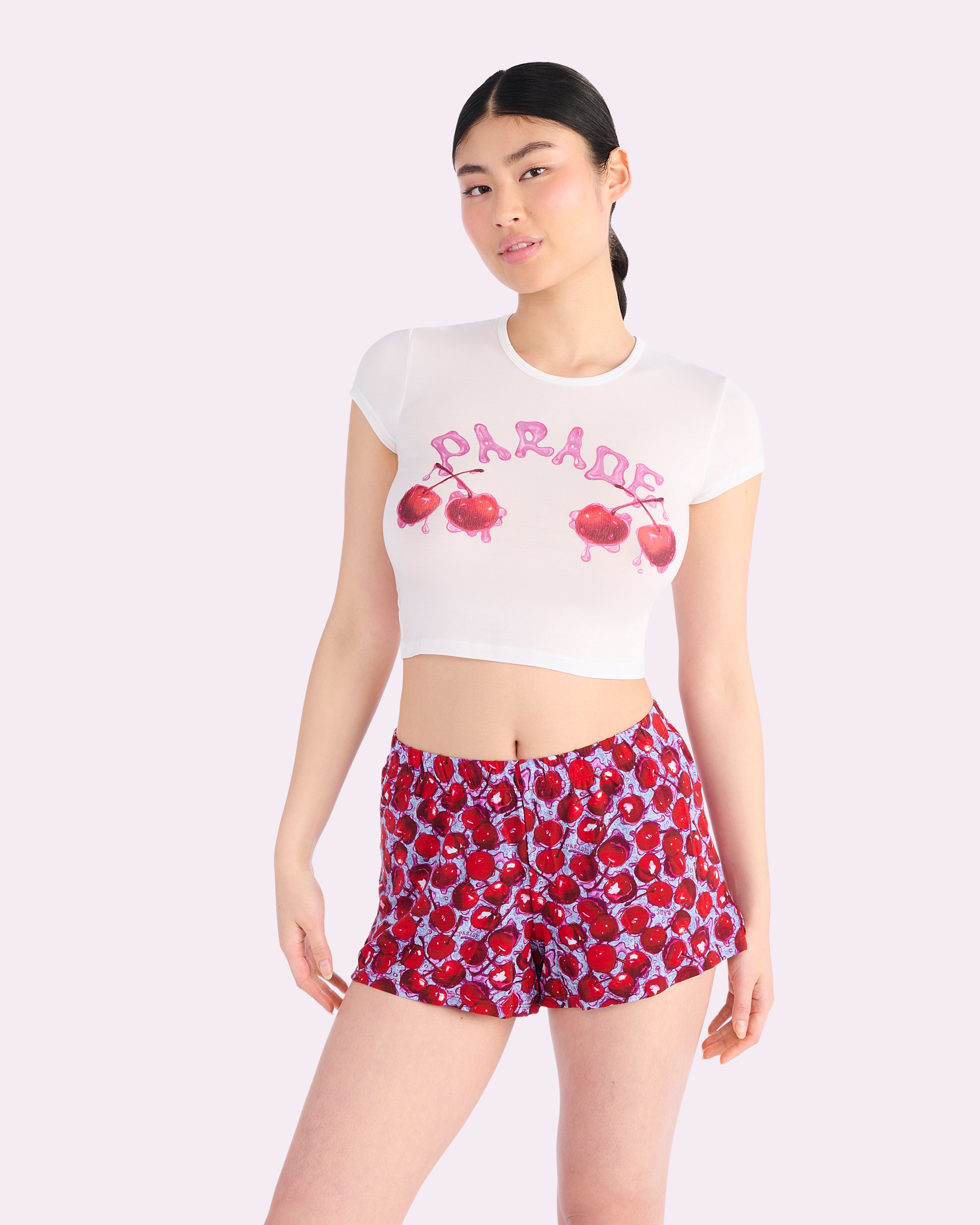 New:Cotton Lounge Shorts | New:Cotton (Wet Cherries)、mySite、bengalsvssteelers