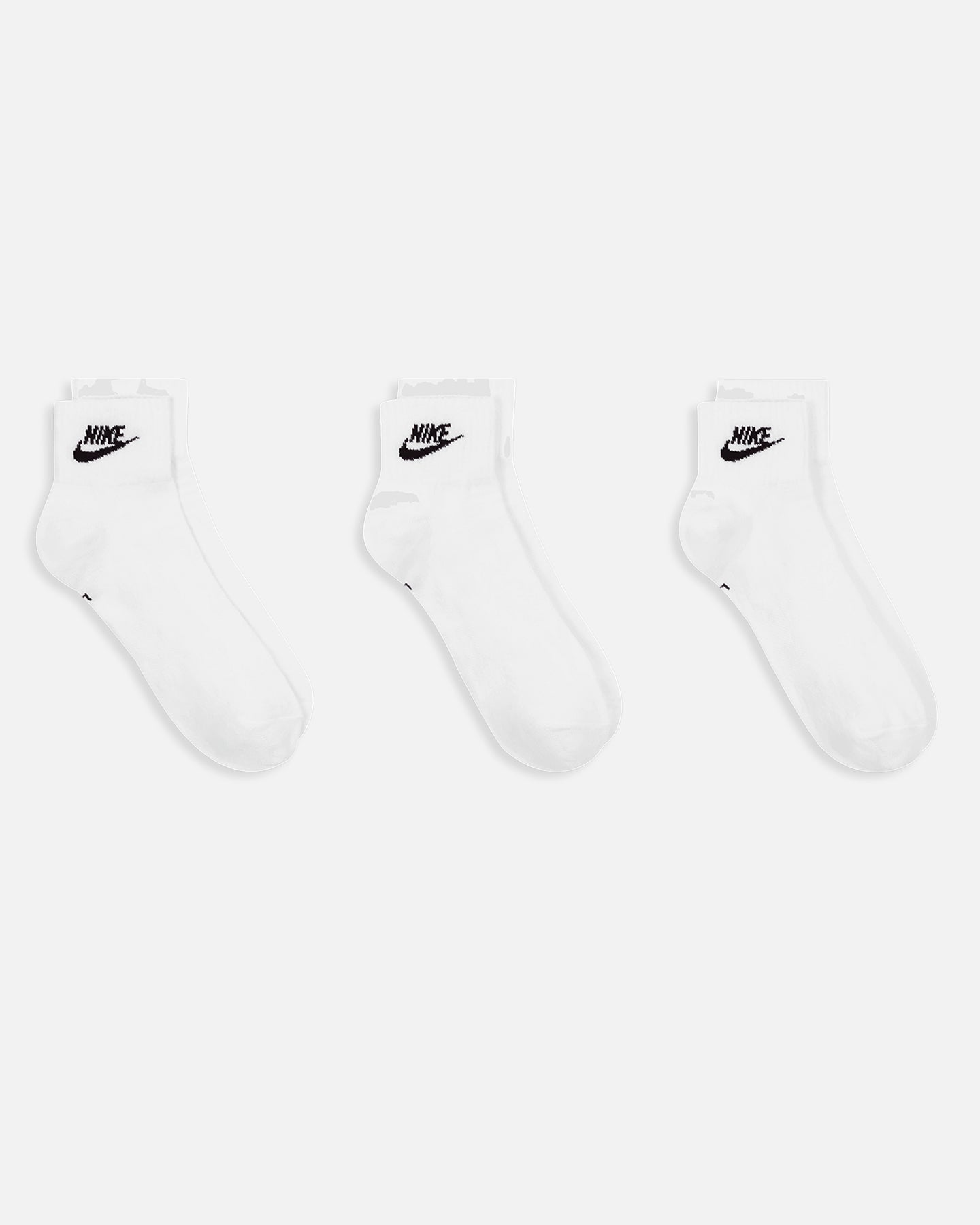 Nike Everyday Essential Ankle Socks 3 Pack White/Black、mySite、zt4zffjzw