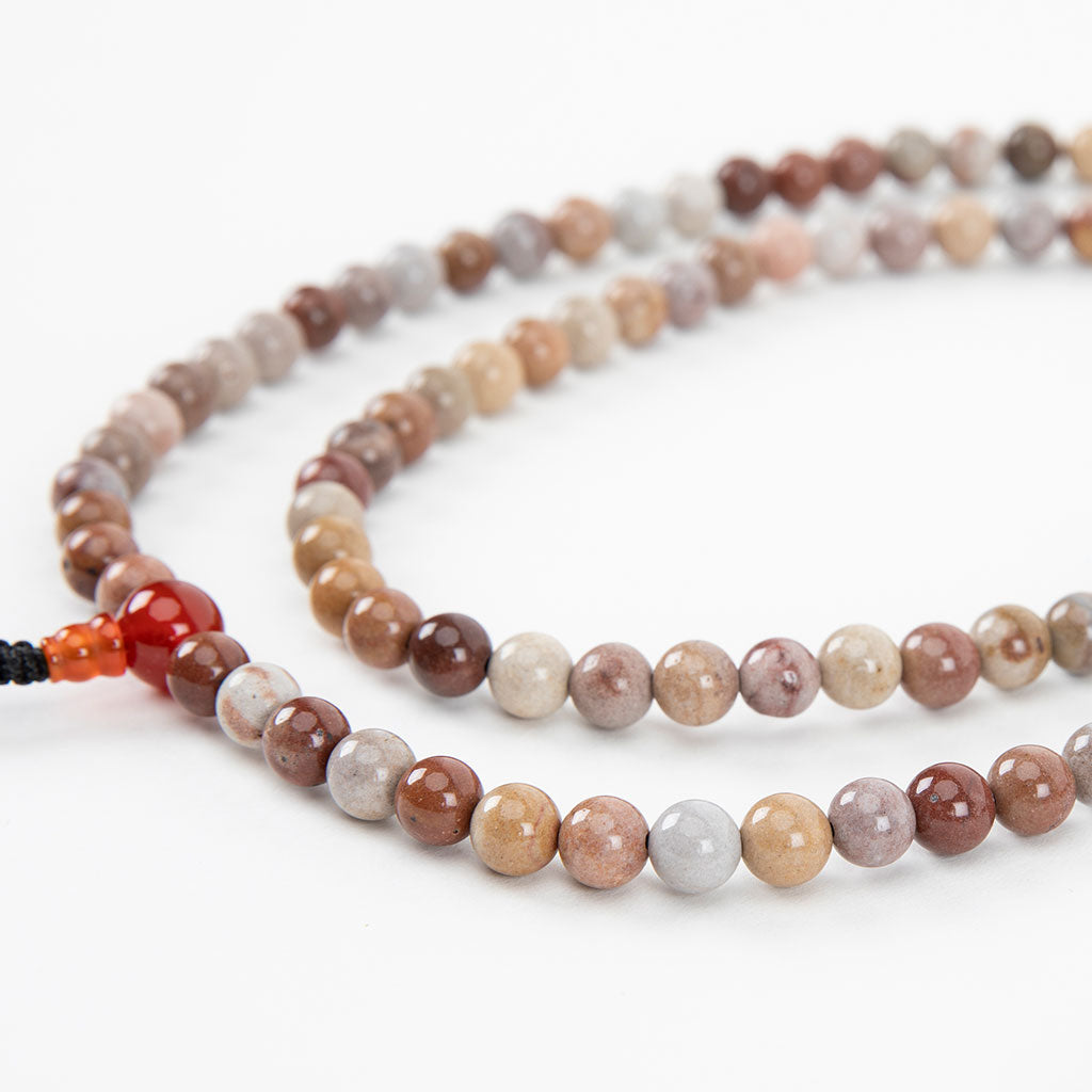 Simple Jasper Mala Beads Set、mySite、topwebapps
