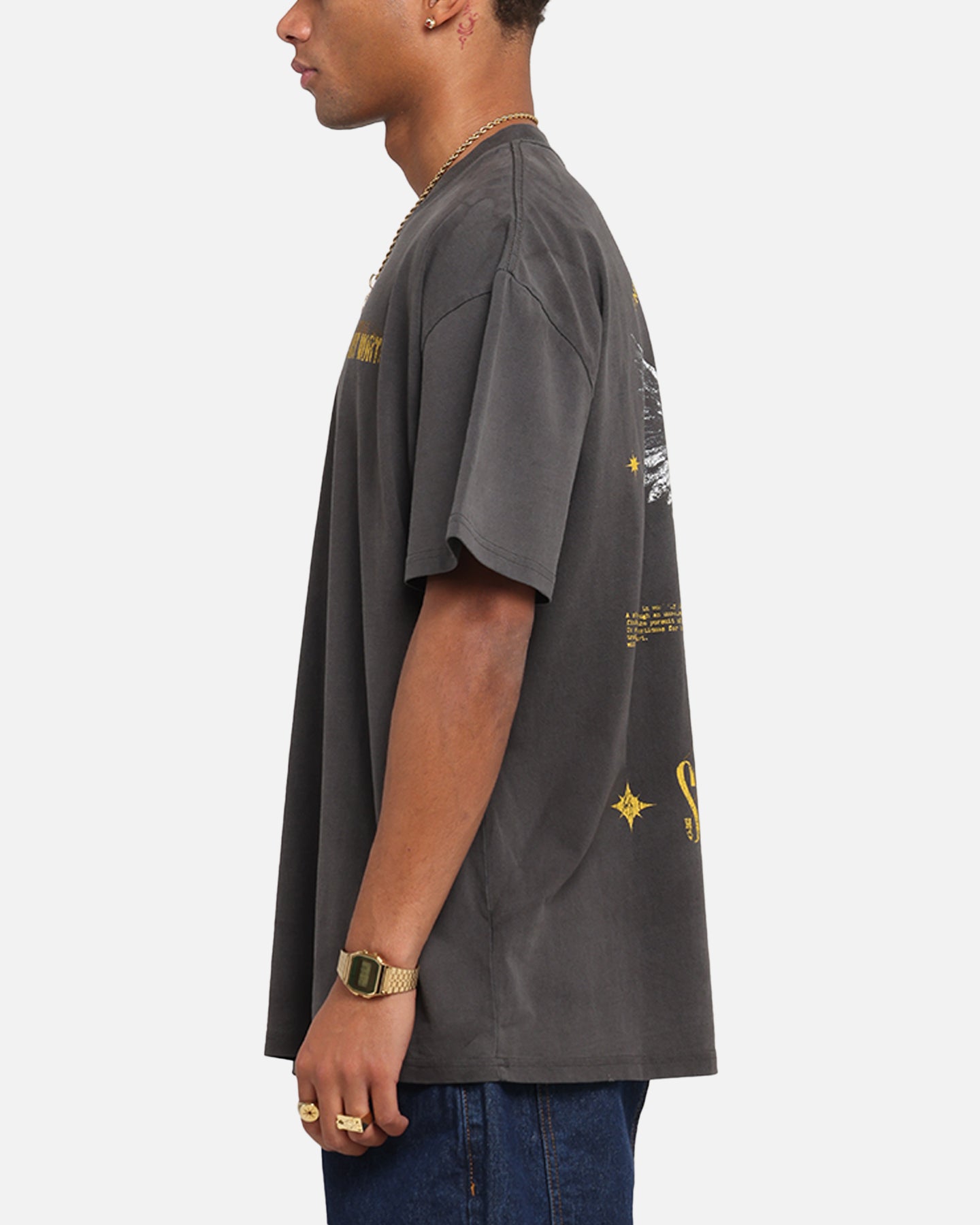 Saint Morta Realm Of Return Boxy T-Shirt Black Wash、mySite、zt4zffjzw