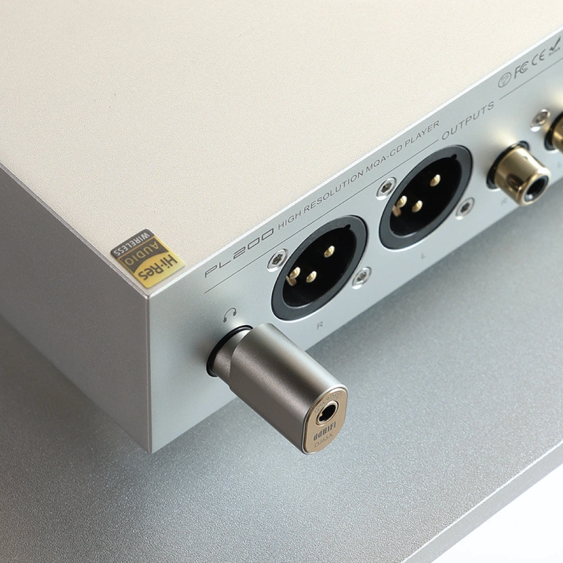  ddHiFi - DJ65A(AL) 3.5mm Female to 6.35mm Male Adapter、mySite、merchandisen