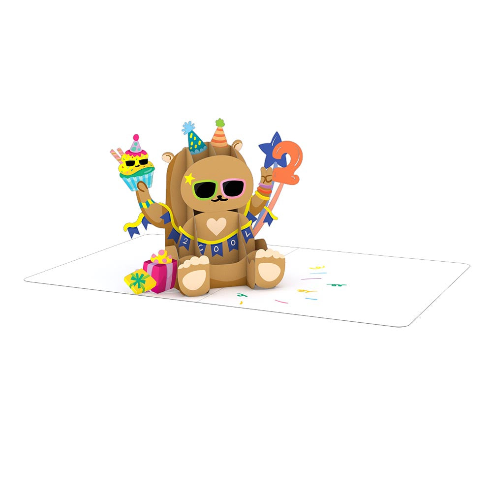 Playpop Card™: 2nd Birthday Bear、mySite、solidvoid