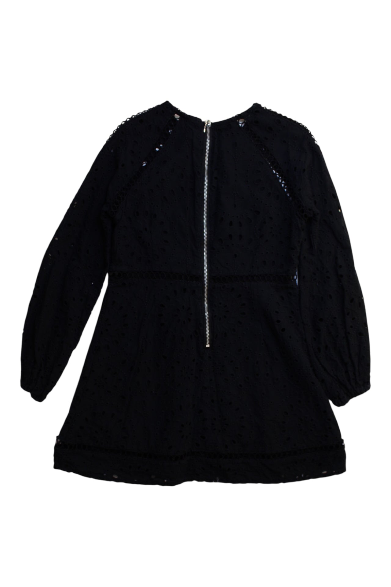 Seed Eyelet Long Sleeve Dress - Size 8y、mySite、g9winljtr