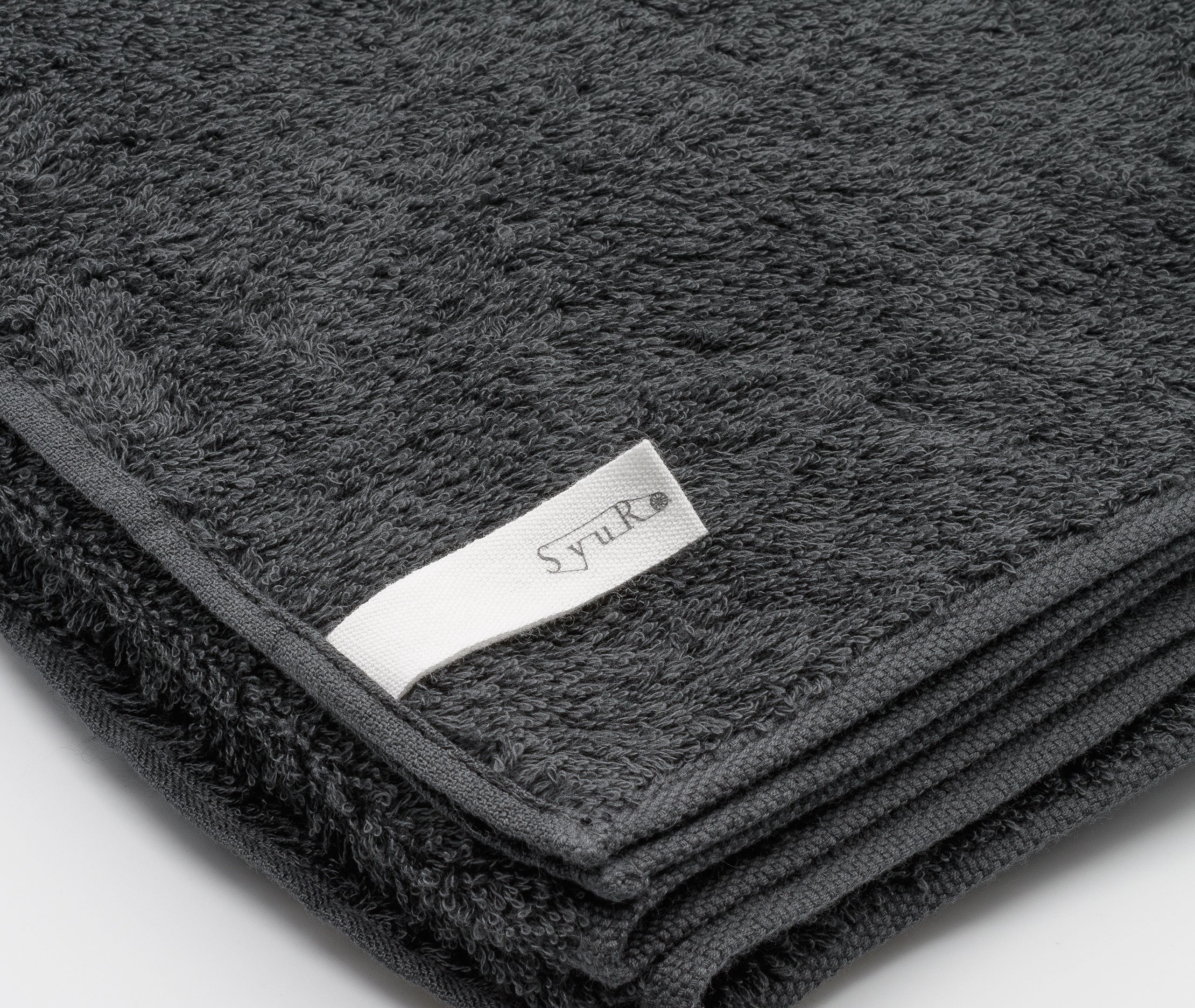Organic Cotton Bath Towel - Charcoal Grey、mySite、topwebapps