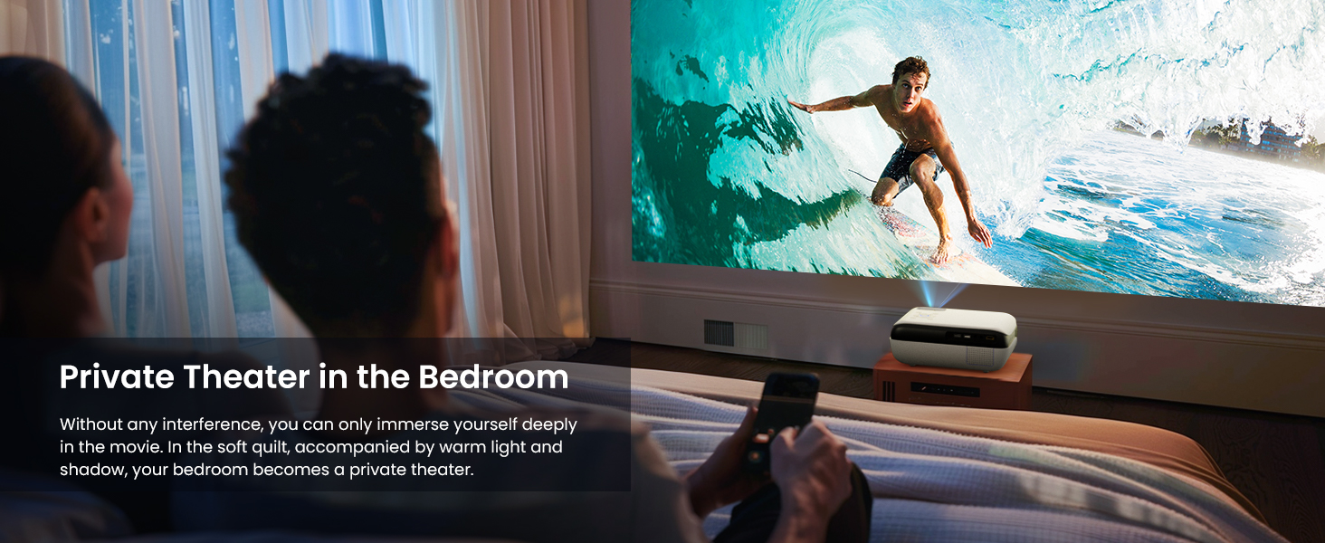 HAPPRUN Google TV Projector