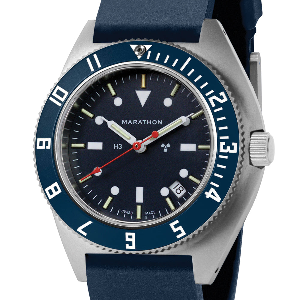  Limited Edition SSNAV-D Quartz Blue Yonder 41mm - Blue on Rubber Strap