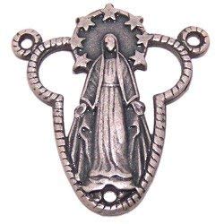 Miraculous medal center - O.L. Grace - Pewter(2.3 cm-0.9)、mySite、topwebapps