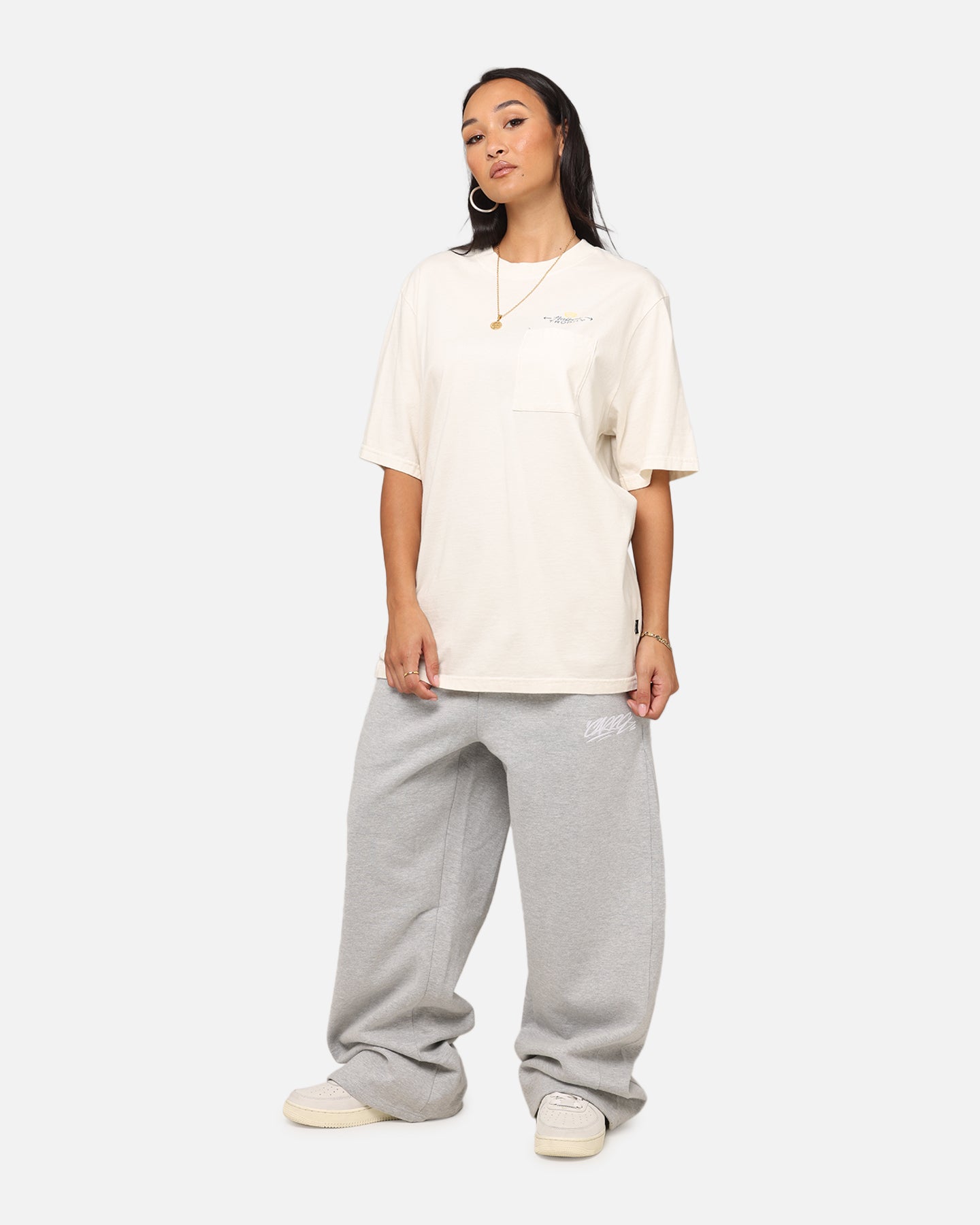 Malbon Pocket T-Shirt White、mySite、zt4zffjzw