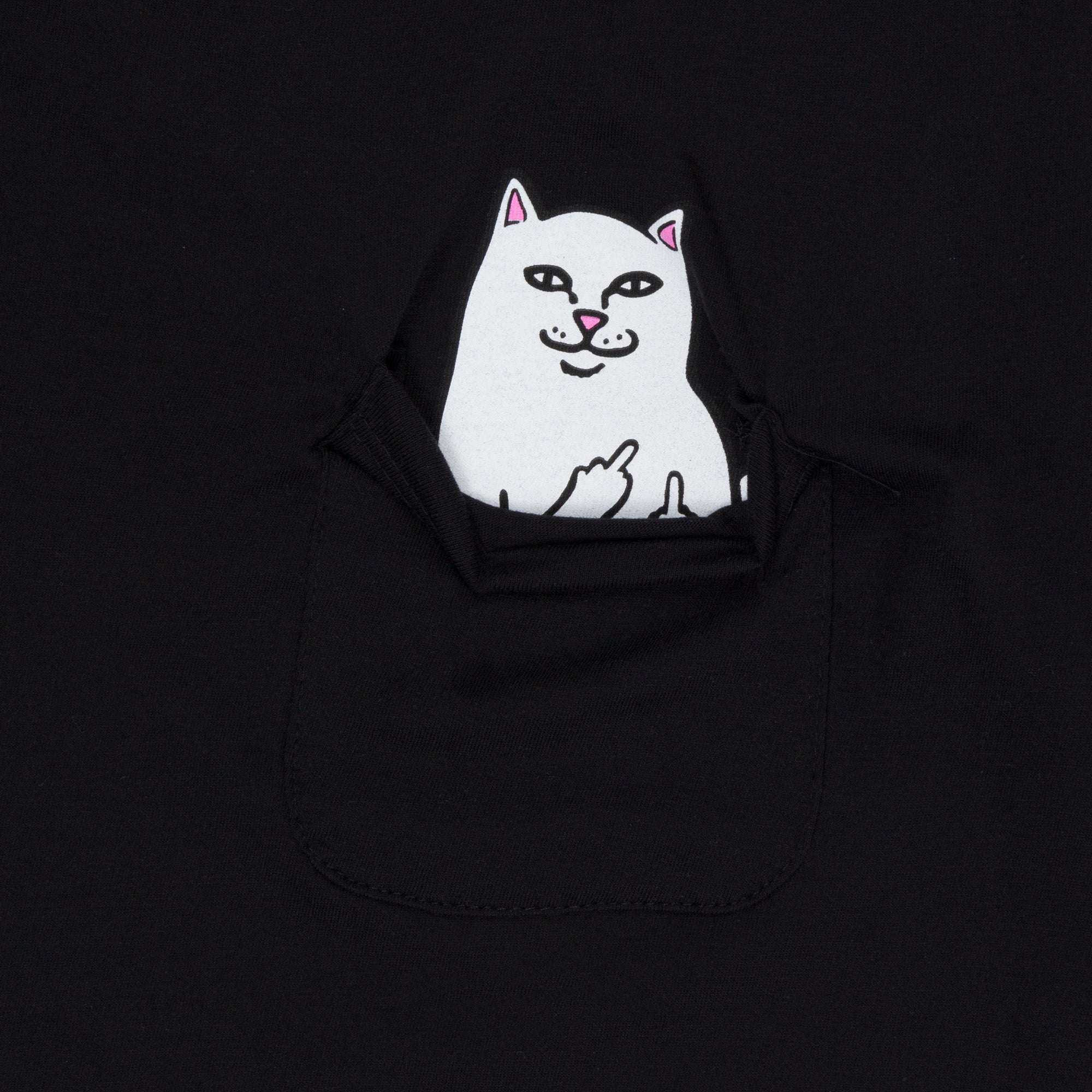  Lord Nermal Cropped Pocket Tee (Black)、mySite、merchandisen