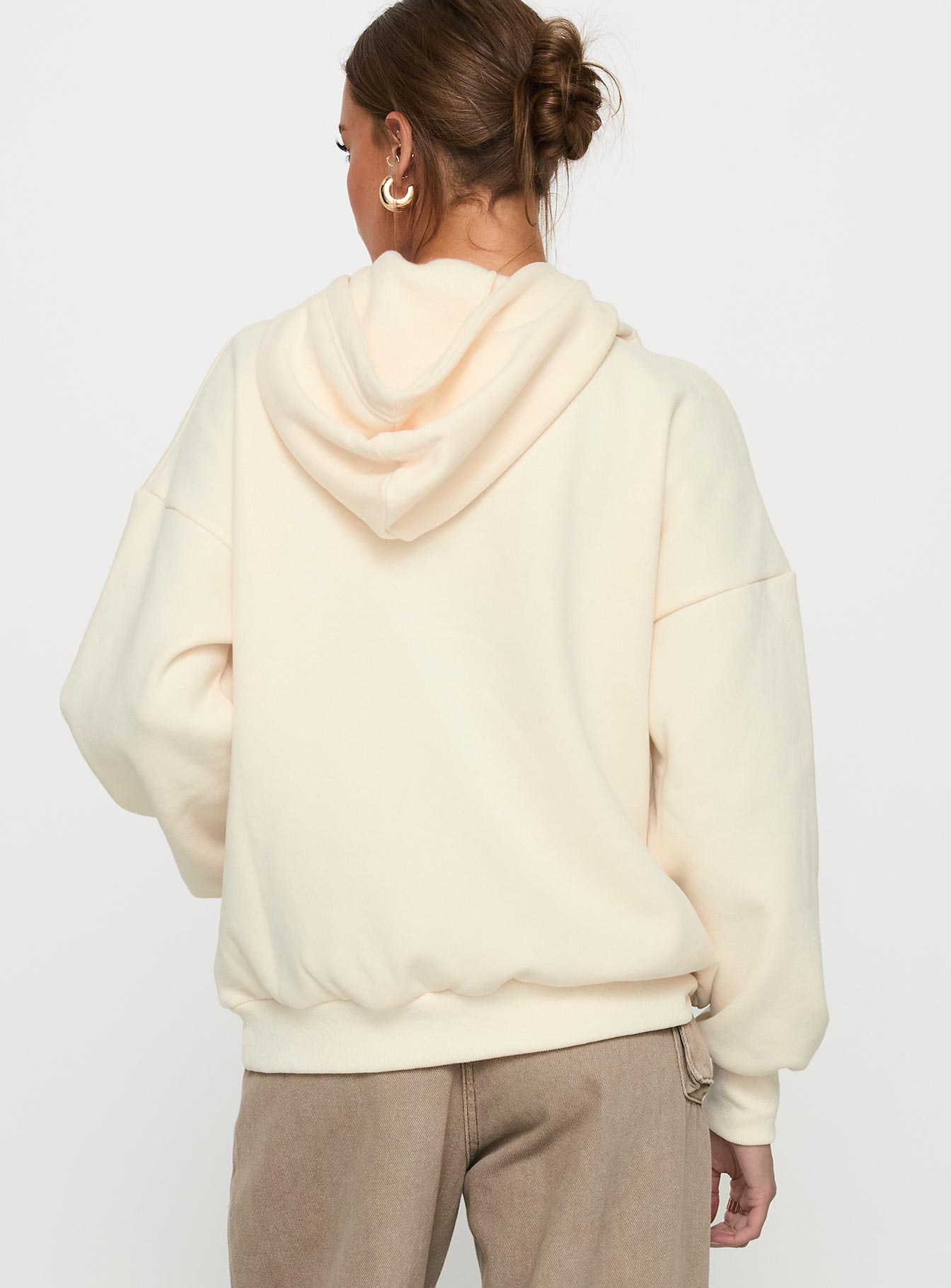 Sweet Life Graphic Sweater Cream、mySite、solidvoid