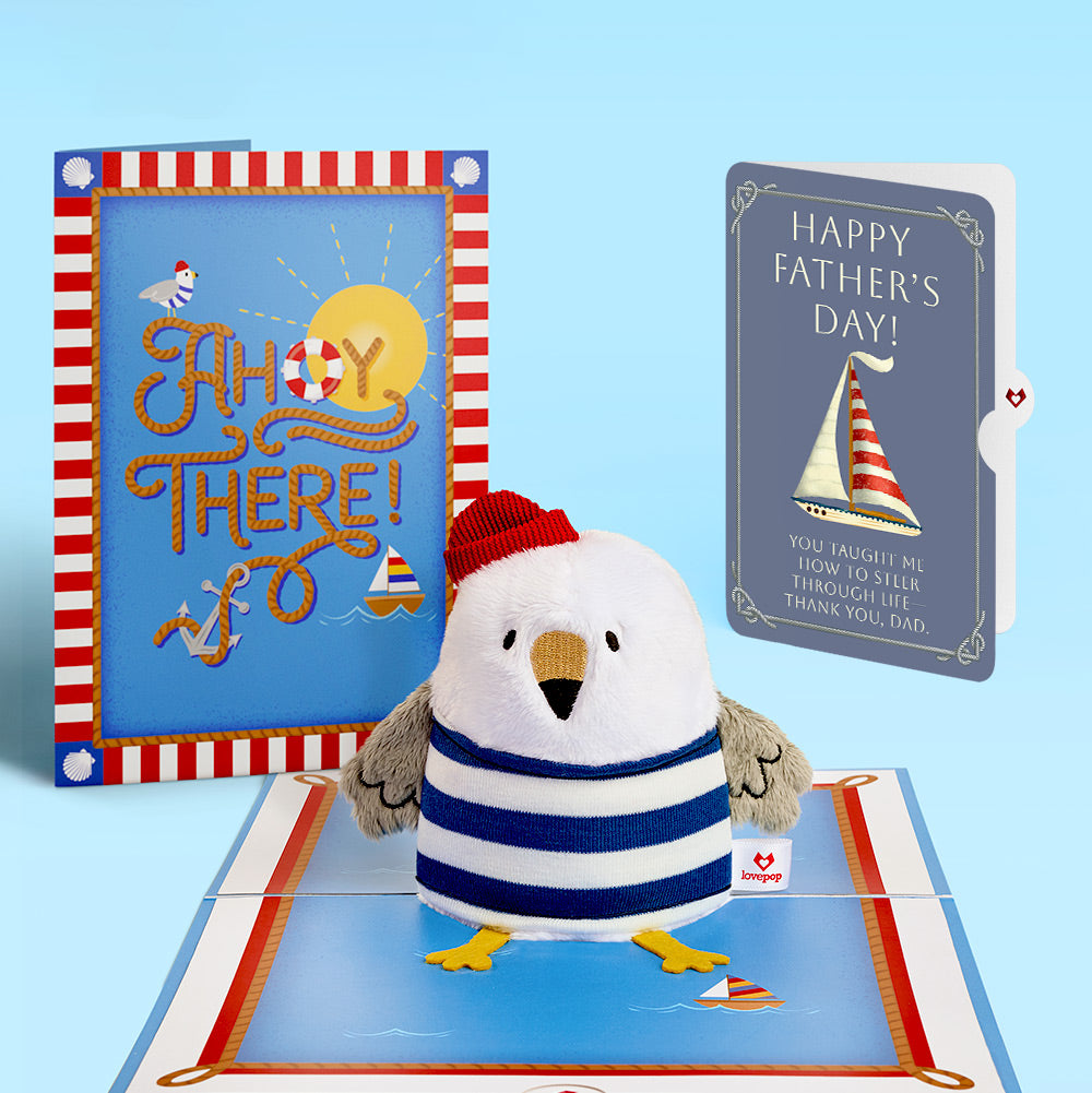 'Ahoy There' Father's Day Plushpop Card and Sentiment Set、mySite、solidvoid