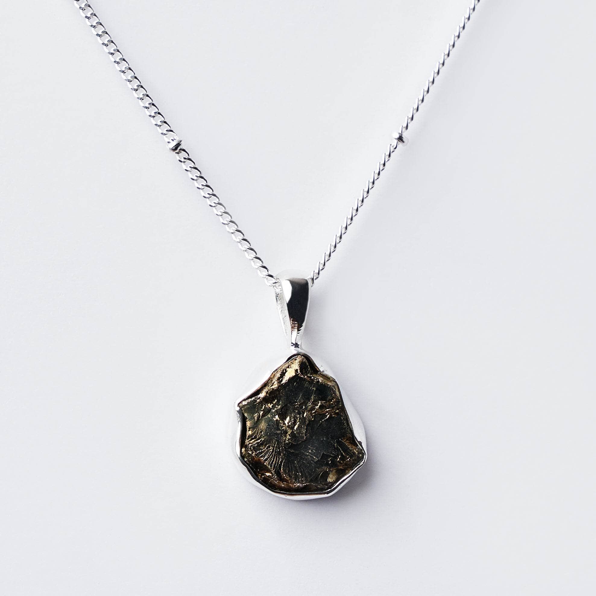 Pyrite Raw Crystal Necklace、mySite、hinf8tx79
