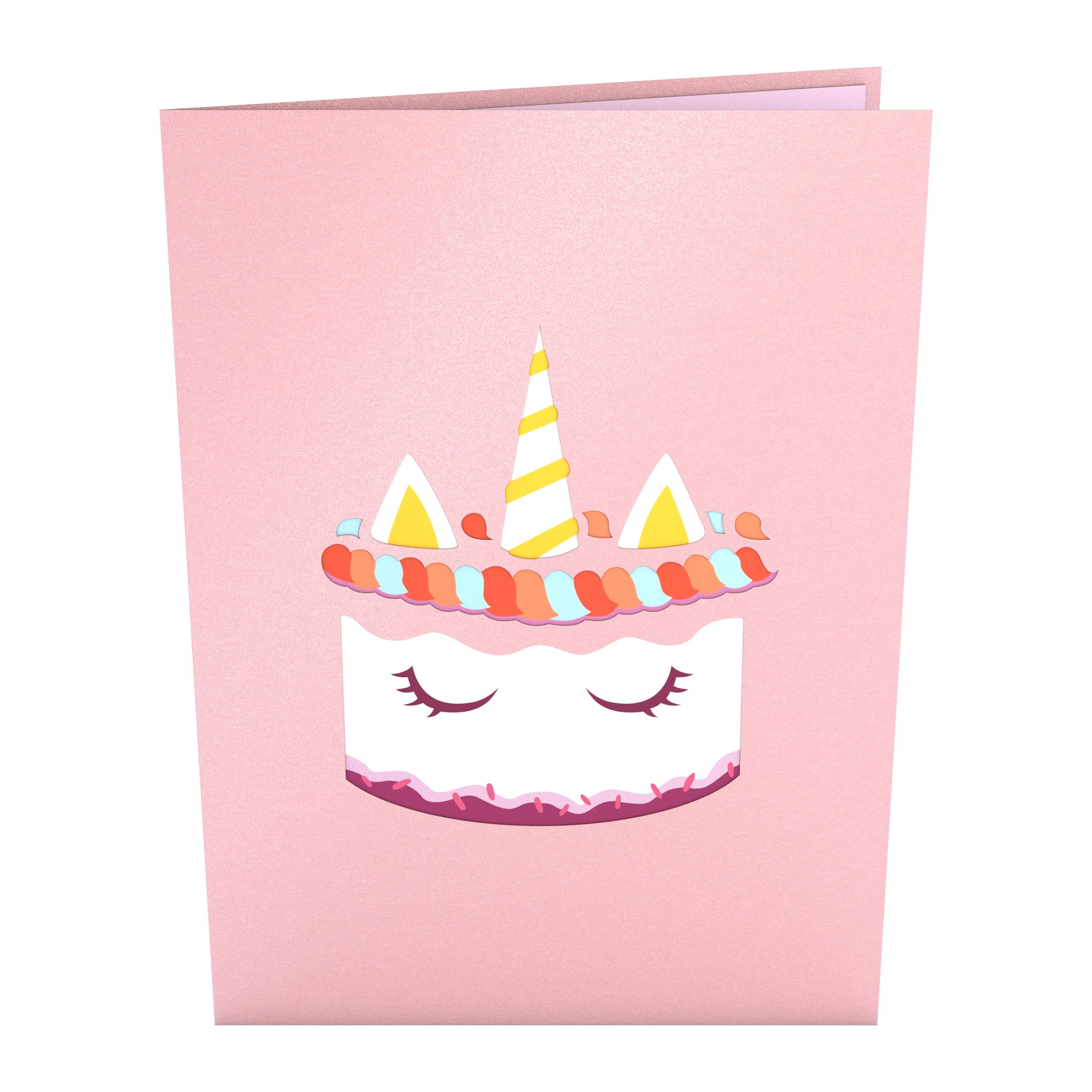 Unicorn Cake Pop-Up Card、mySite、solidvoid