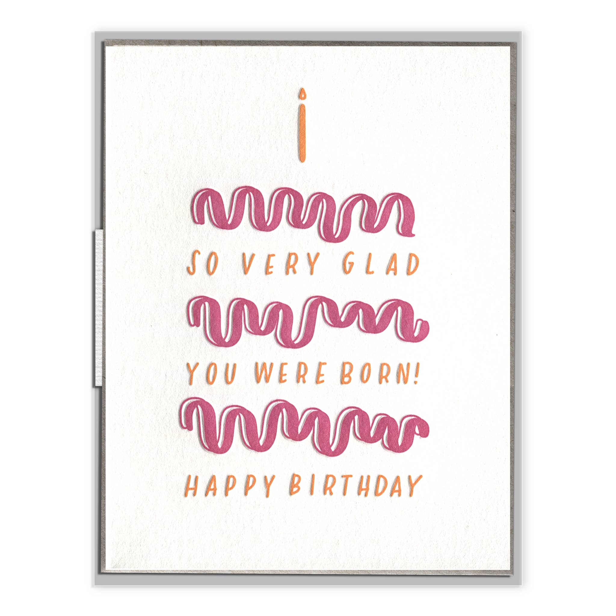 INK MEETS PAPER - Glad You Were Born Cake - Birthday card、mySite、garagedoors4me