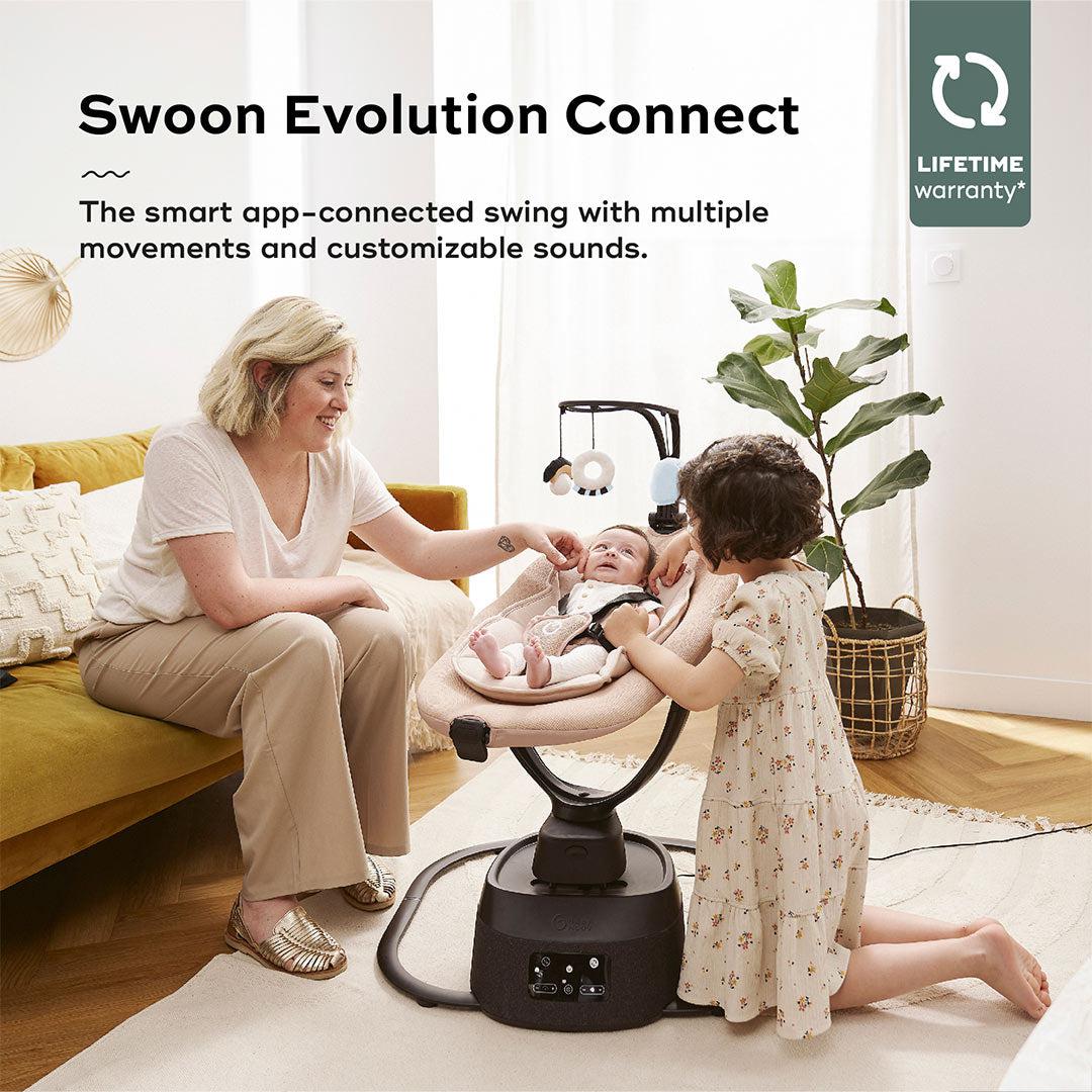  babymoov Swoon Evolution Connect、mySite、merchandisen