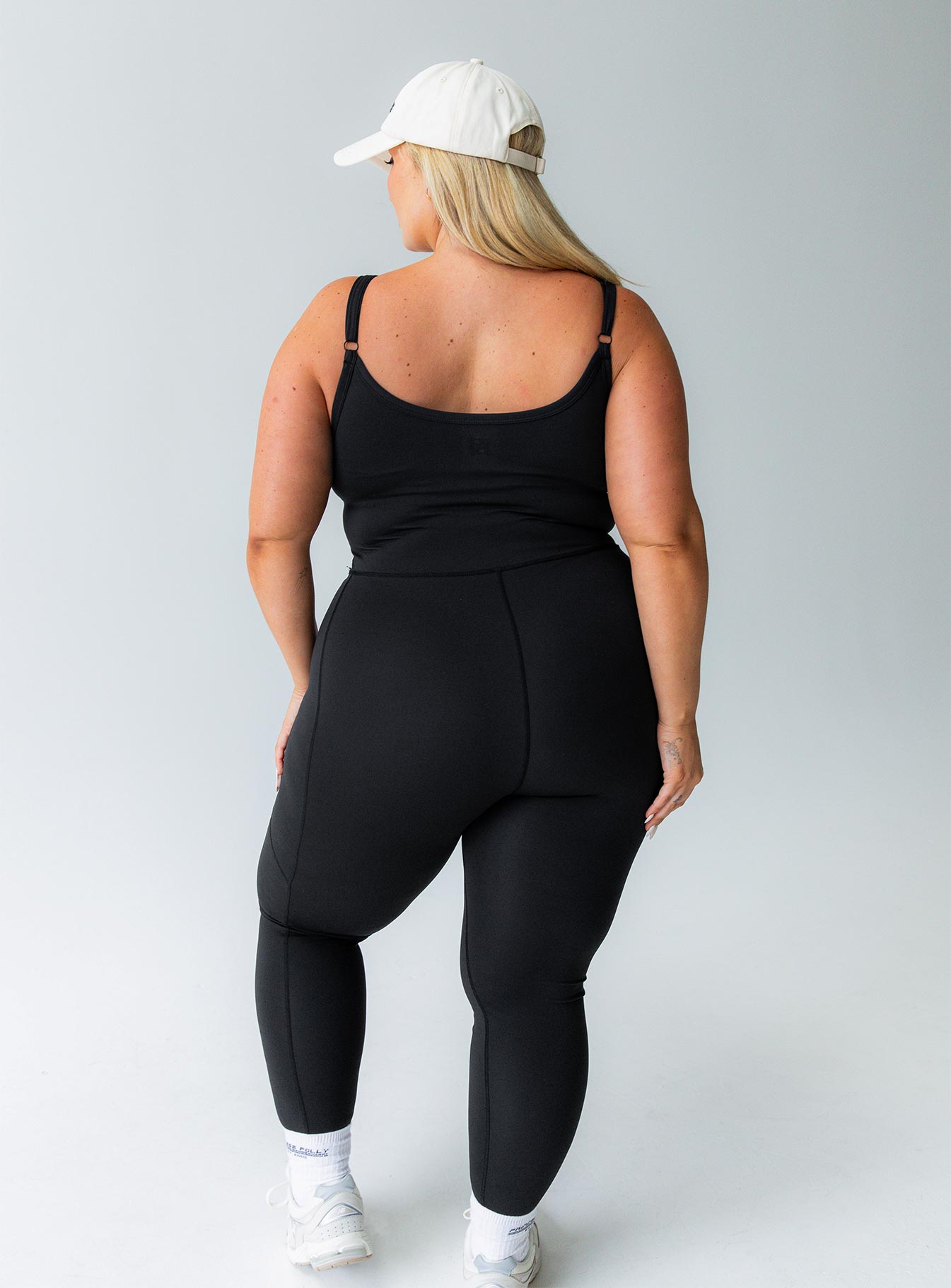 Go Getter Activewear Jumpsuit Black Curve、mySite、solidvoid