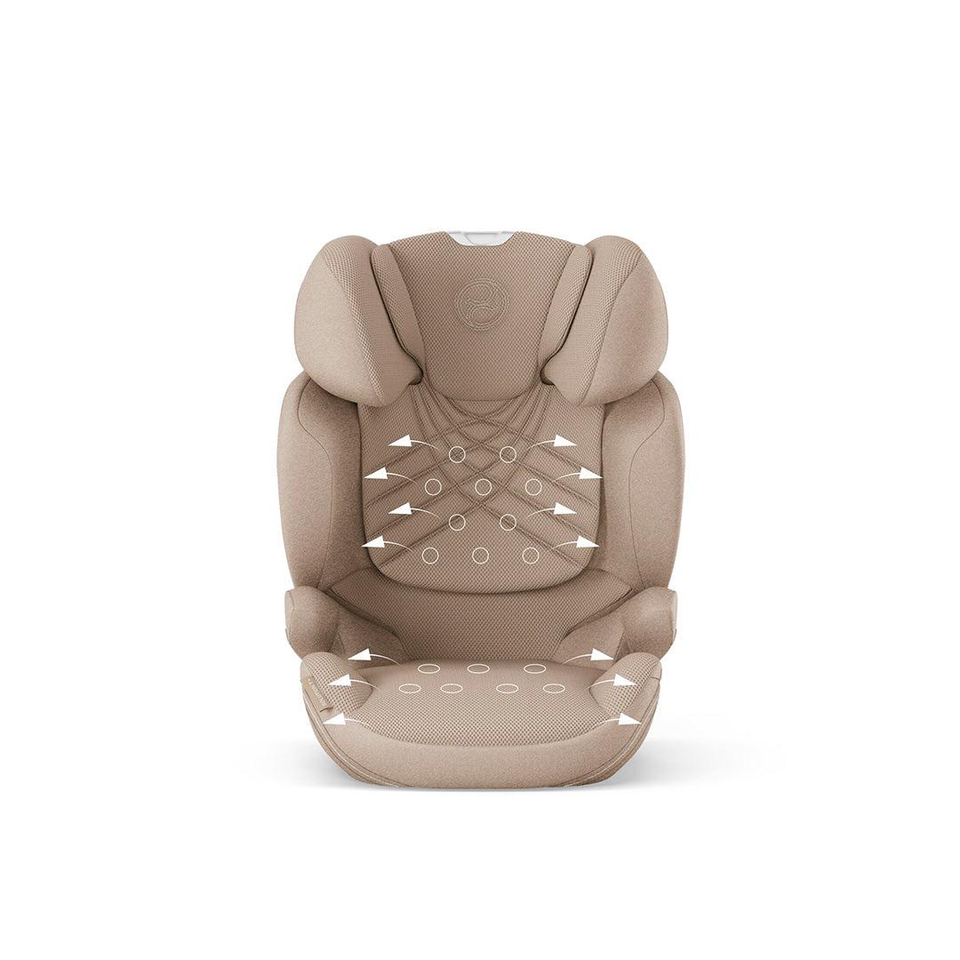  CYBEX Solution T i-Fix Plus Car Seat - Cozy Beige、mySite、merchandisen
