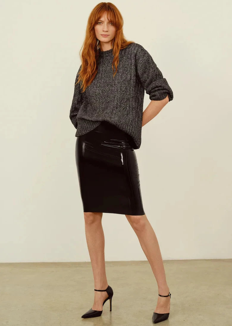  Latex Skirt (Black)、mySite、justintrudeaud